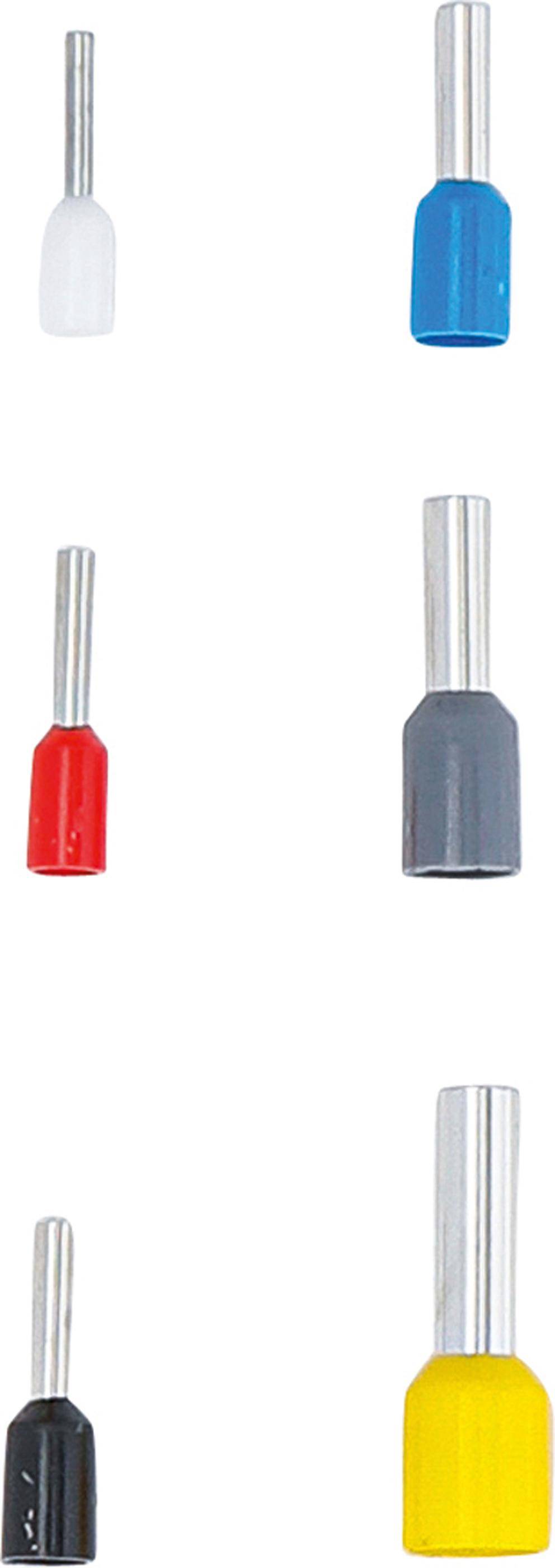 BGS Diy Aderendhülsen-Sortiment | isoliert | 93-tlg.