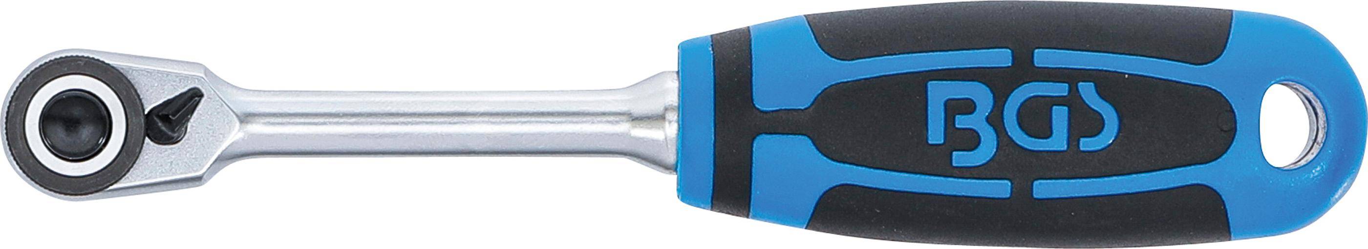 BGS Umschaltknarre | feinverzahnt | Abtrieb Auenvierkant 6,3 mm (1/4")