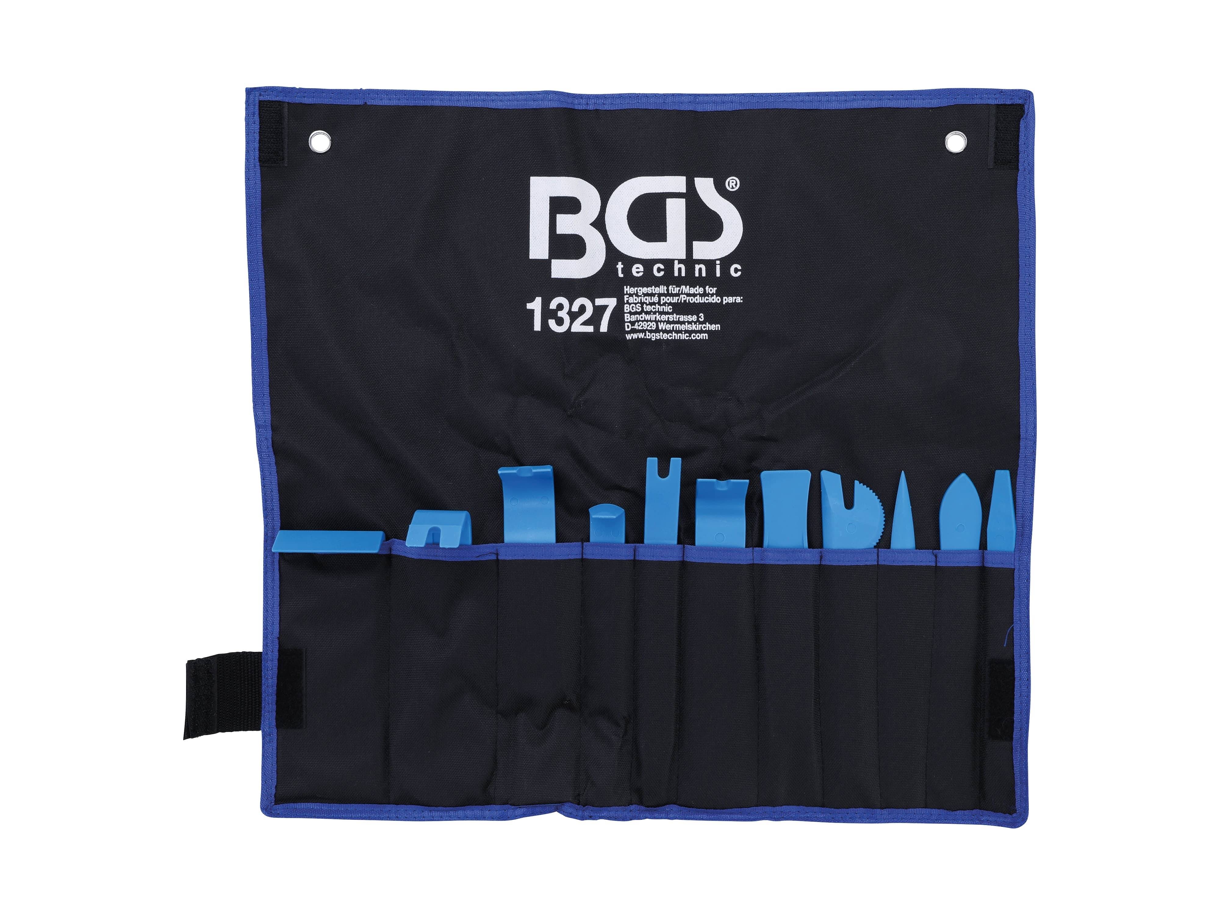 BGS TECHNIC Innenraum-Verkleidungswerkzeug-Satz, 1327, 11-teilig