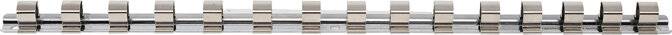 Aufsteckschiene mit 15 Clips 12,5 mm (1/2)