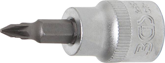 Bit-Einsatz Antrieb Innenvierkant 10 mm (3/8) Kreuzschlitz PZ1