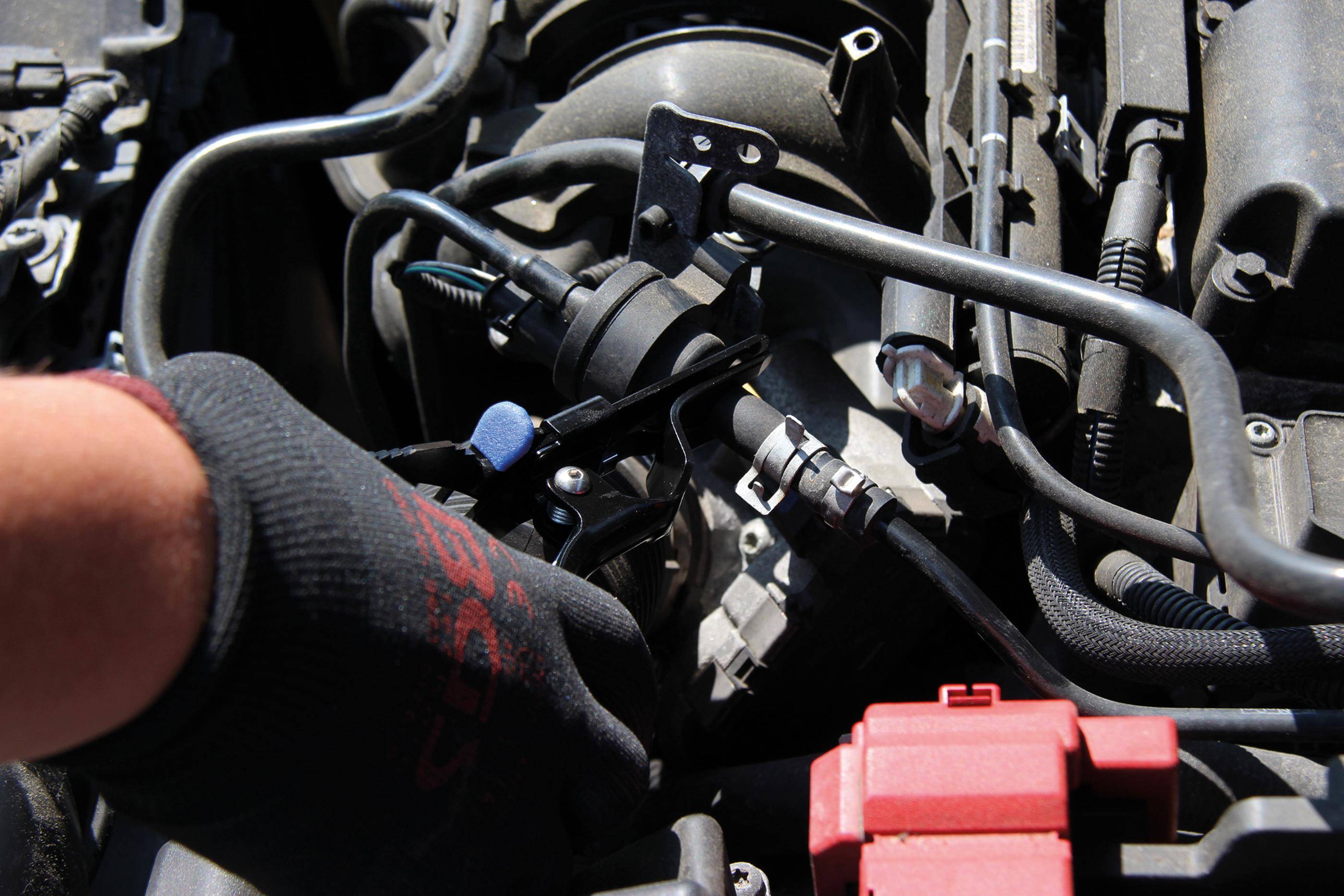 BGS Schlauch-Abstreifzange | arretierbar | 202 mm