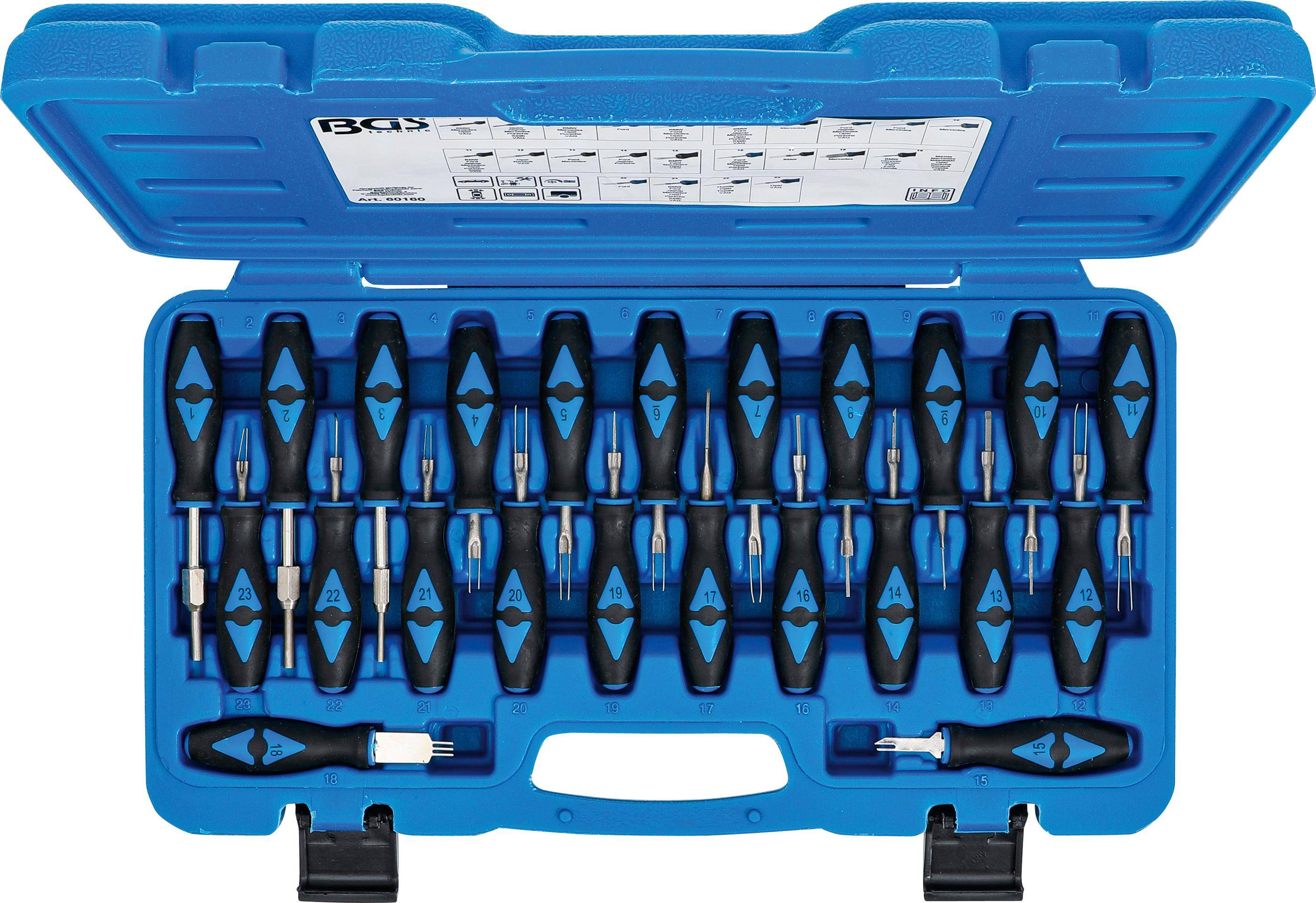 BGS technic Stecker-Entriegelungs-Werkzeug-Satz | 23-tlg.