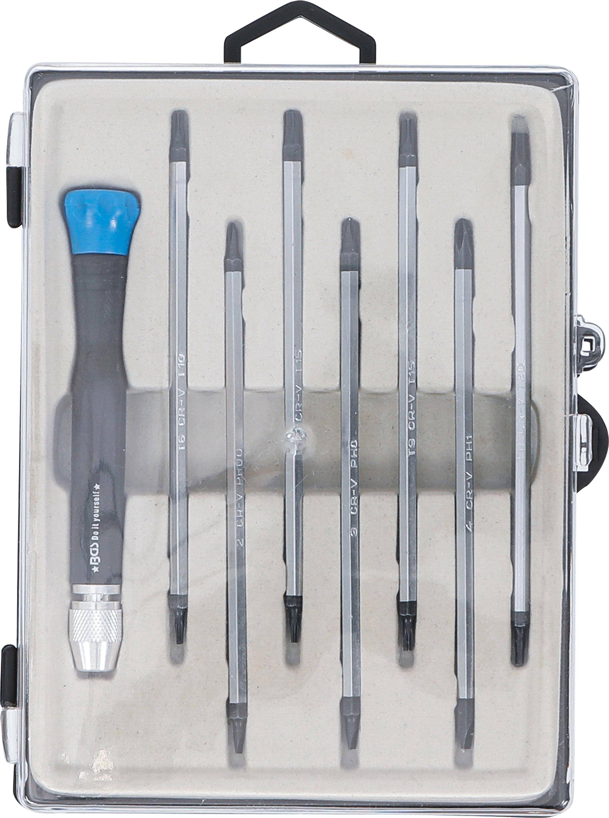 BGS Do It Yourself Schraubendreher-Satz für Elektroniker | 8-tlg.