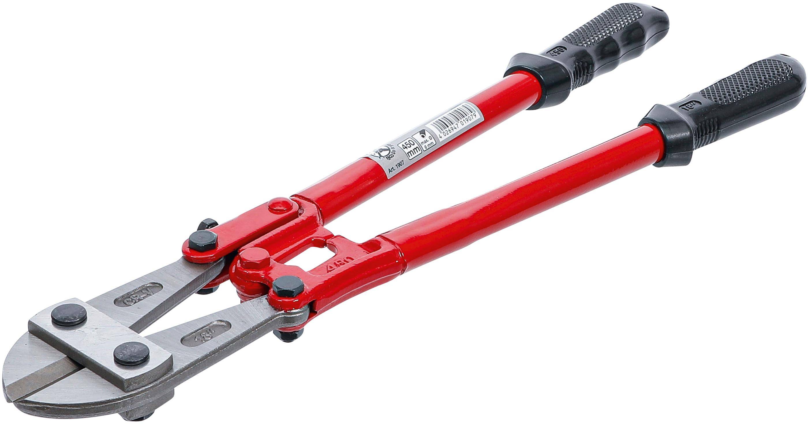 BGS technic Bolzenschneider mit gehrteten Backen | 450 mm