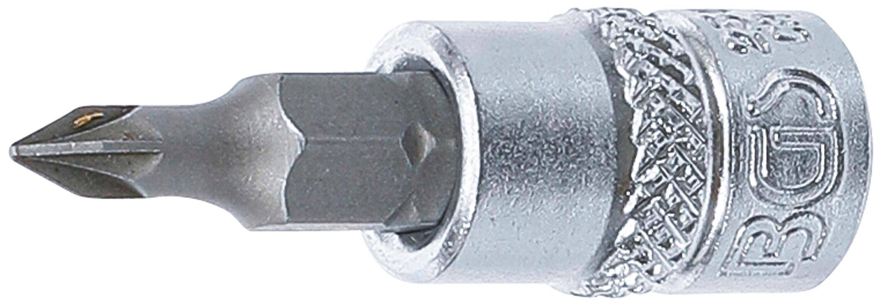 BGS Bit-Einsatz | Antrieb Innenvierkant 6,3 mm (1/4") | Kreuzschlitz