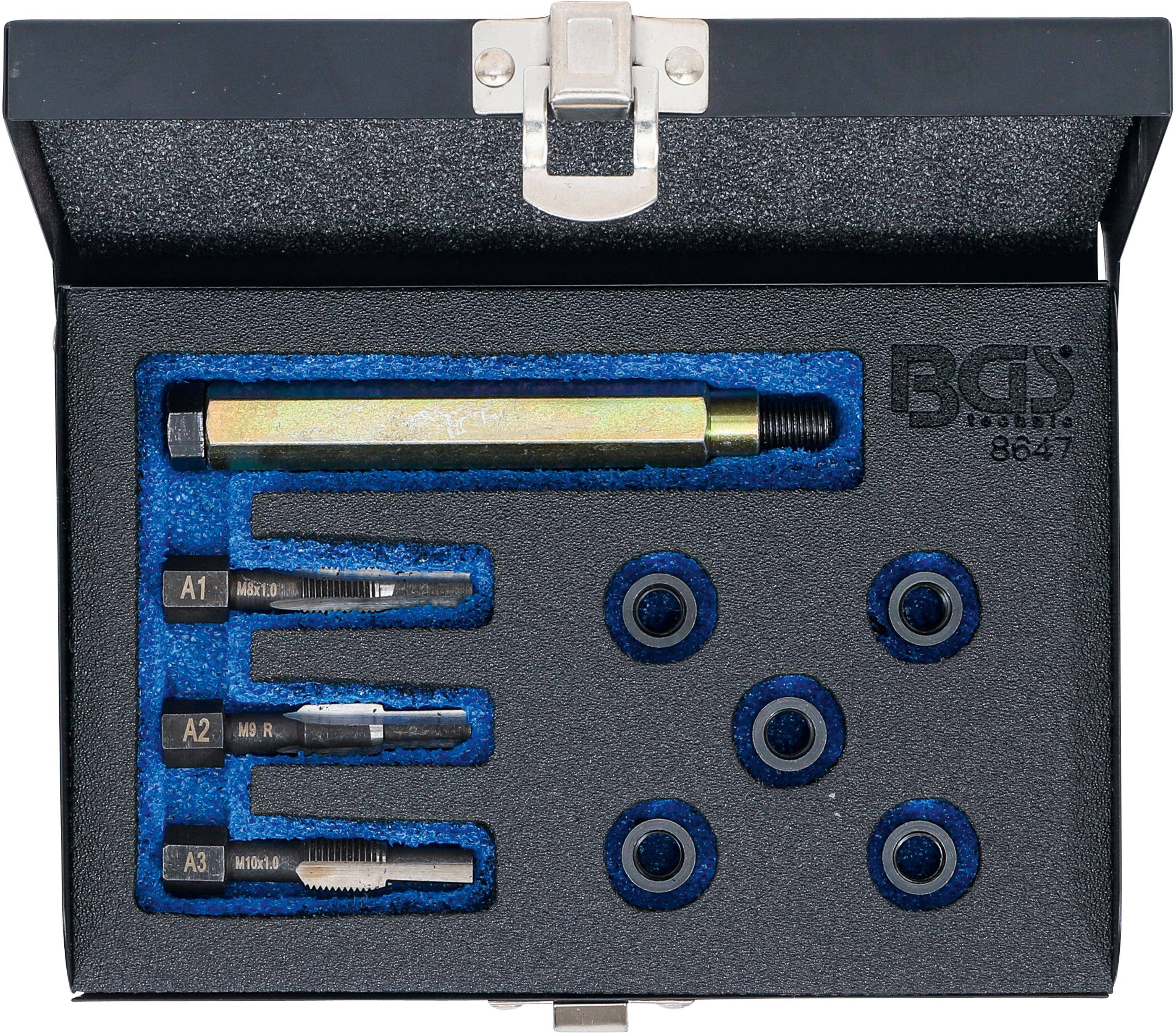 BGS Reparatursatz fr Glhkerzengewinde | M8 x 1.0