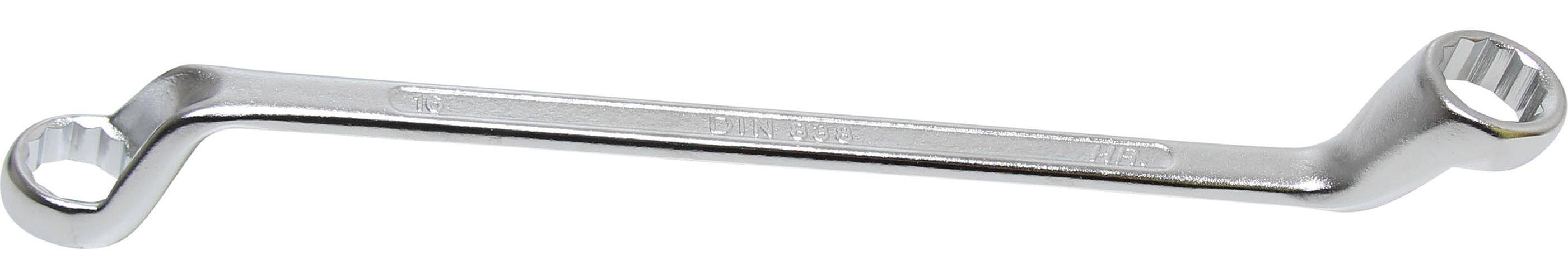 BGS Doppel-Ringschlssel, gekrpft | SW 16 x 17 mm