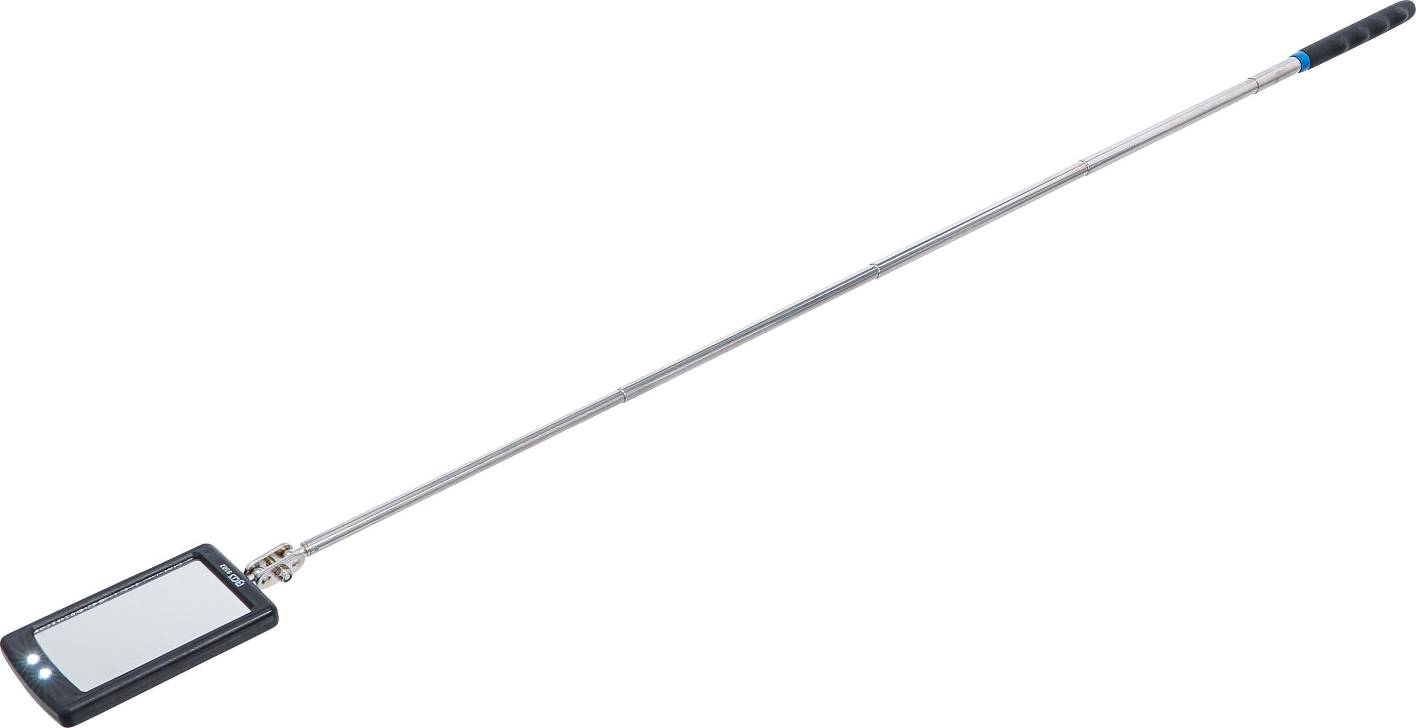BGS technic LED-Teleskop-Inspektionsspiegel | 285 - 870 mm
