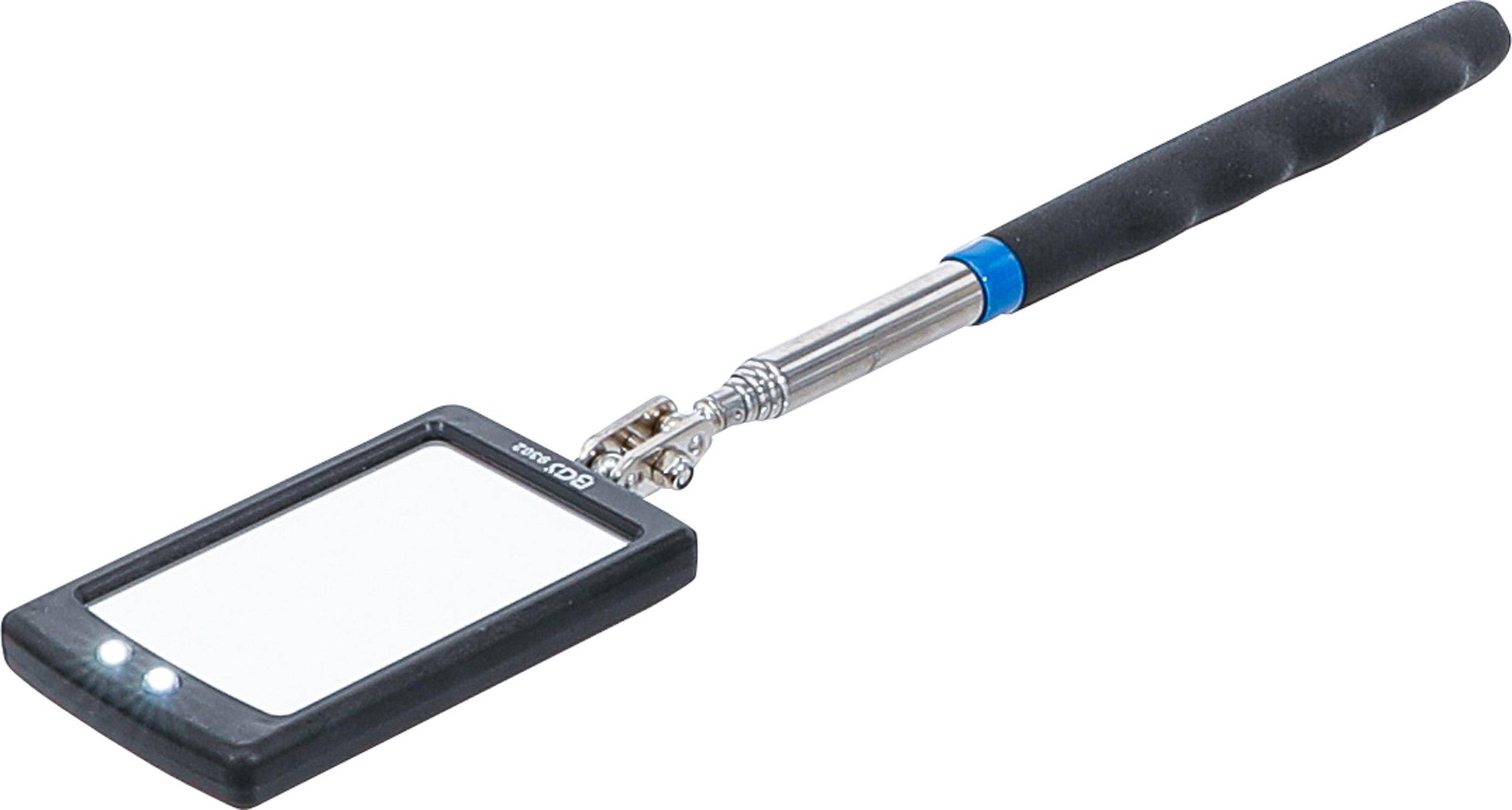 BGS technic LED-Teleskop-Inspektionsspiegel | 285 - 870 mm