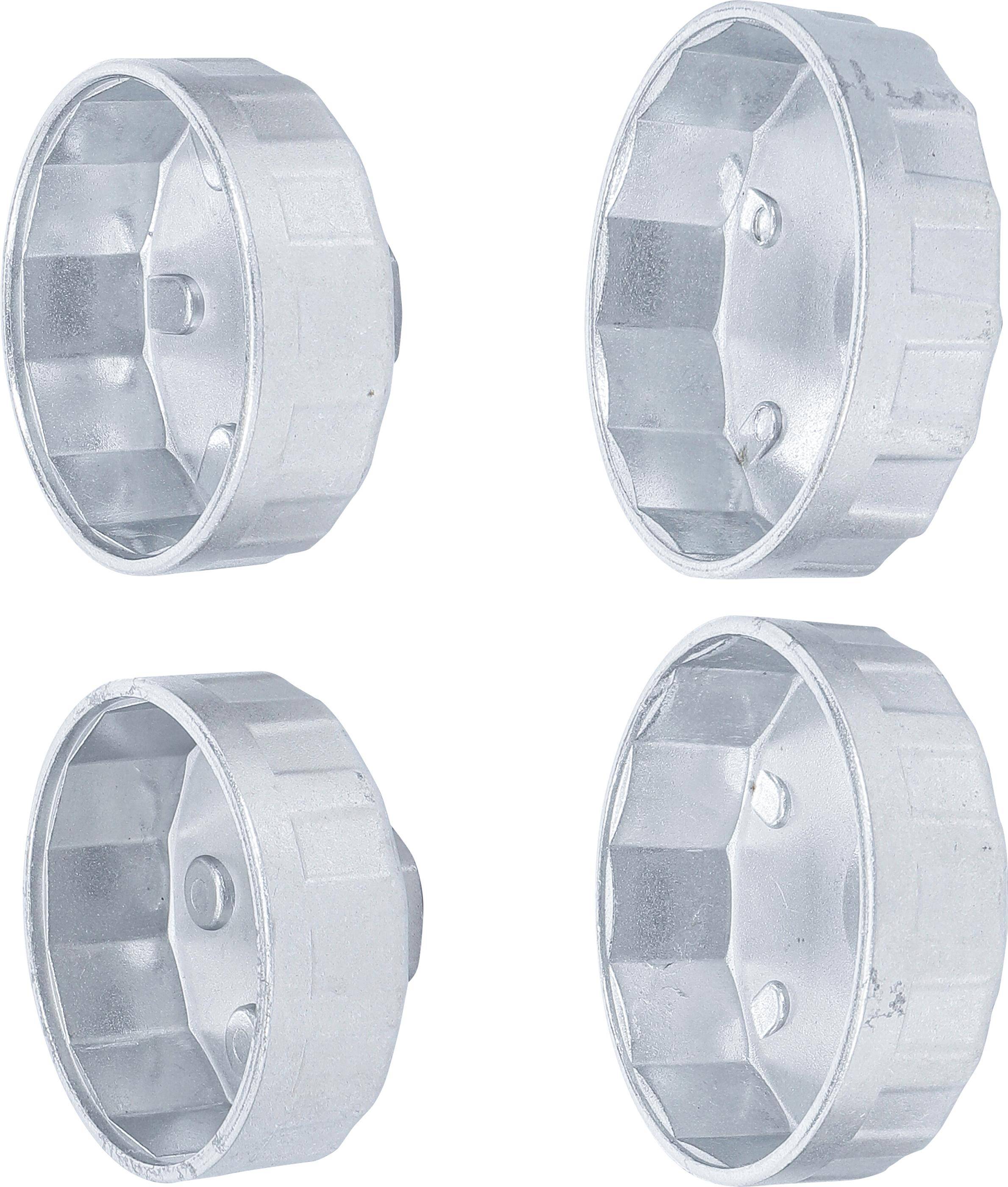 BGS technic lfilterschlssel-Satz | 65 - 75 mm | 4-tlg.