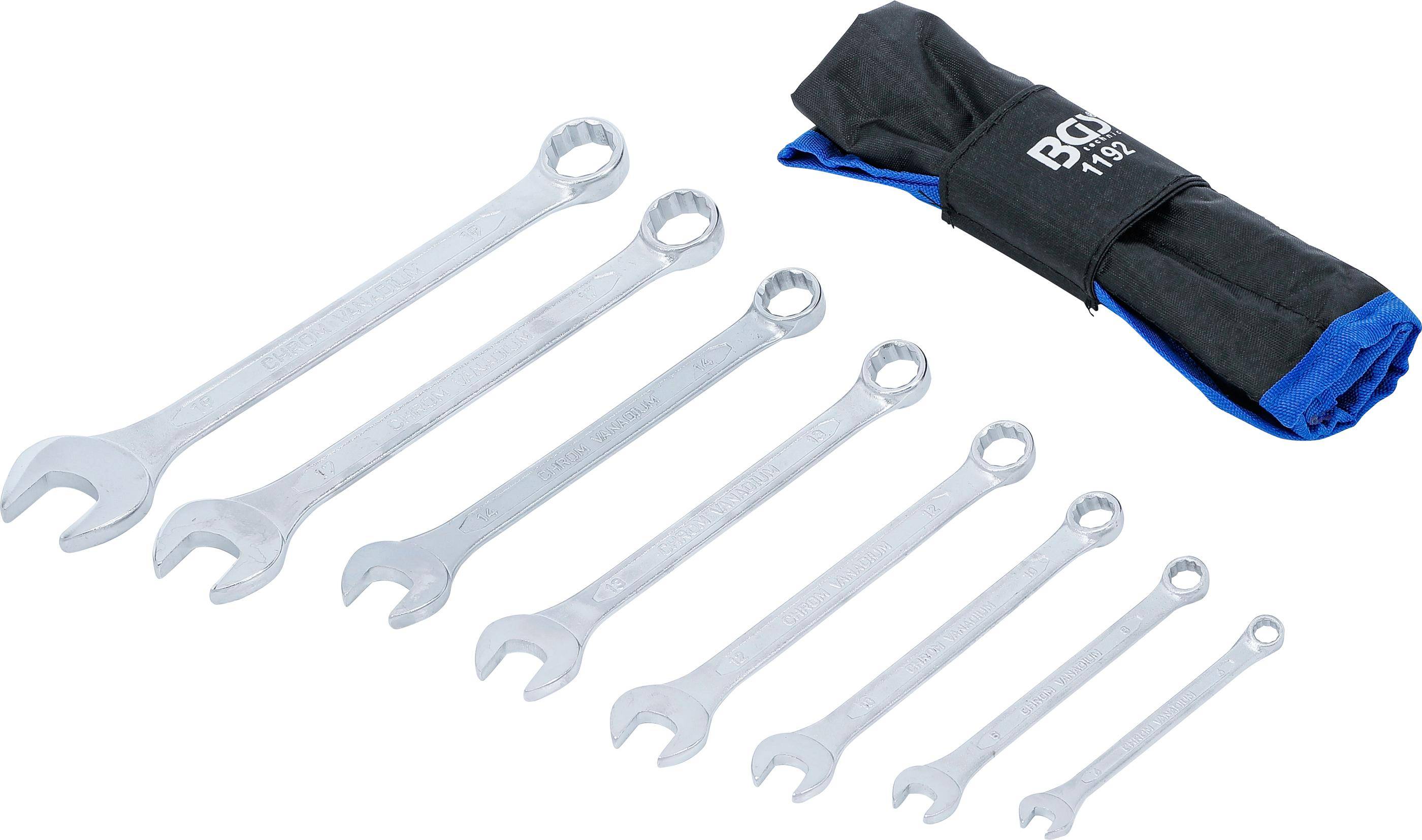 BGS Maul-Ringschlssel-Satz | SW 6 - 19 mm | 8-tlg.