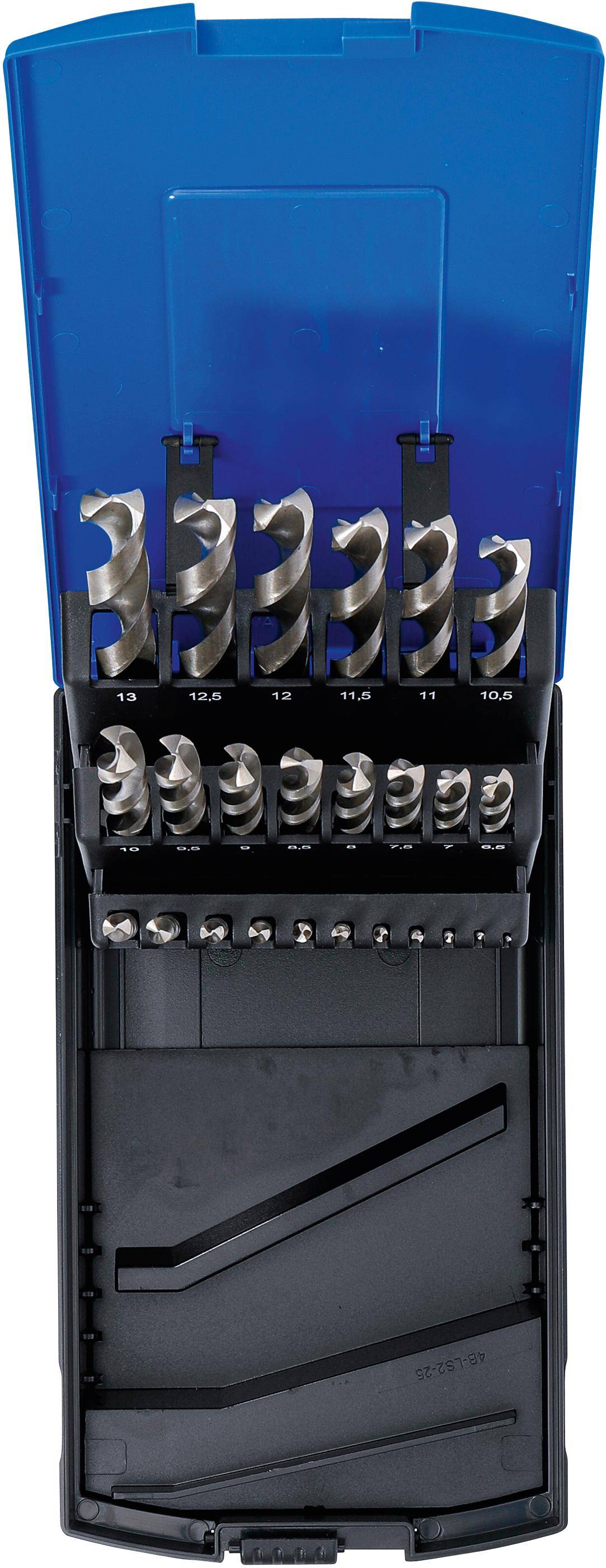 BGS technic Spiralbohrer-Satz | HSS | 1 - 13 mm | 25-tlg.