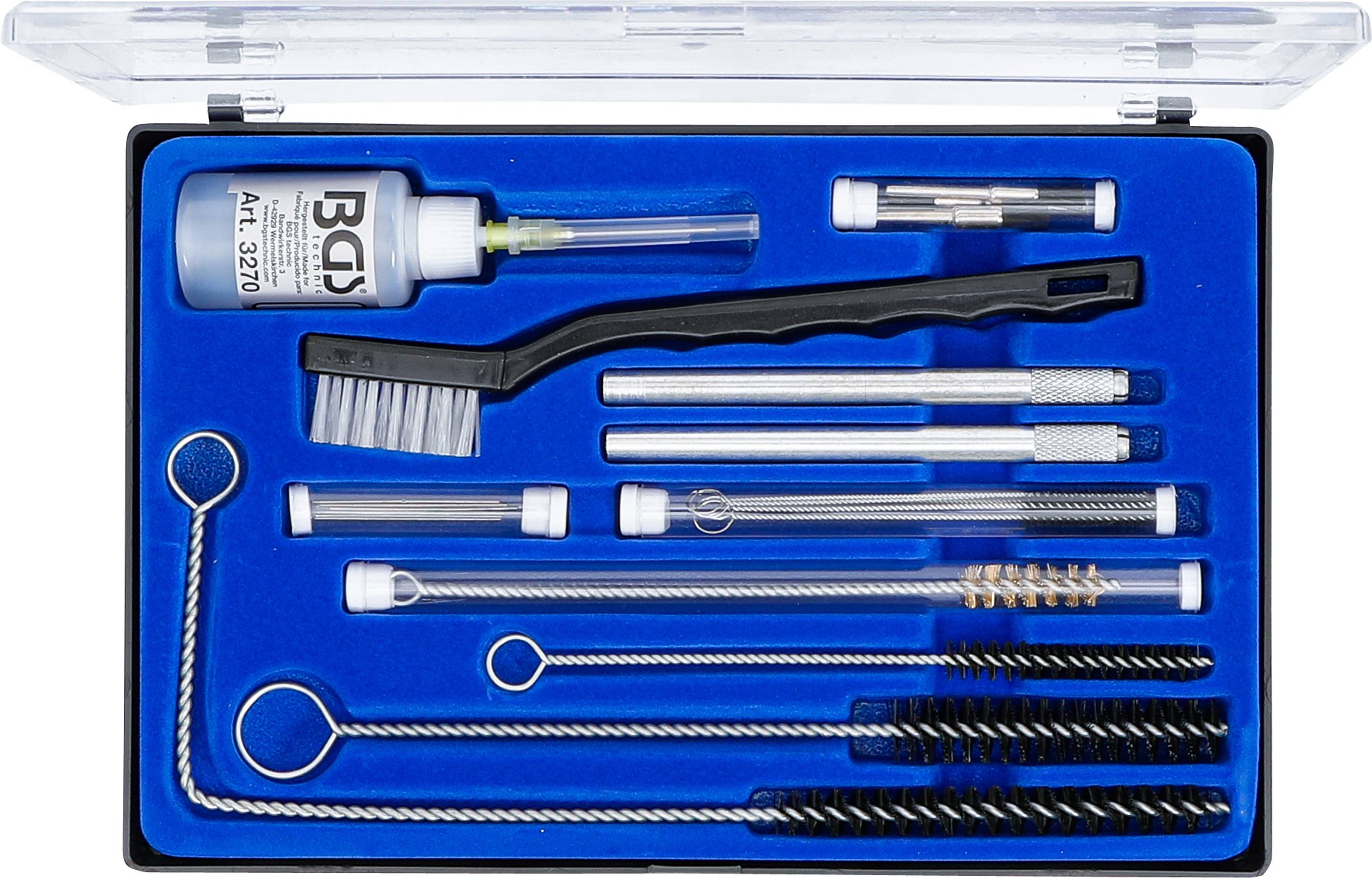 BGS technic Reinigungs-Satz für Farbsprühpistolen | 22-tlg.