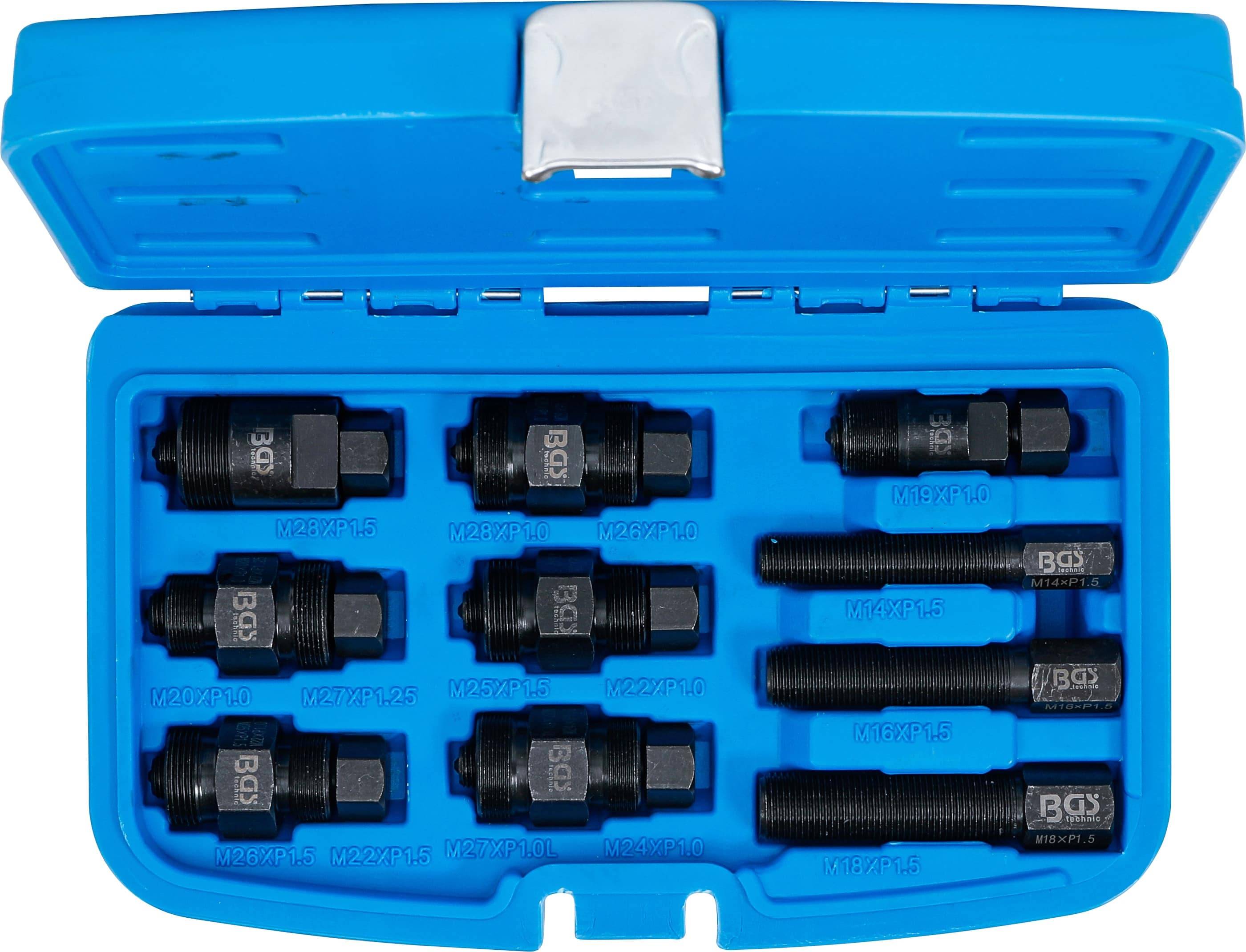 BGS TECHNIC Polrad-Abzieher-Satz, 7748, für Motorräder, 10-teilig