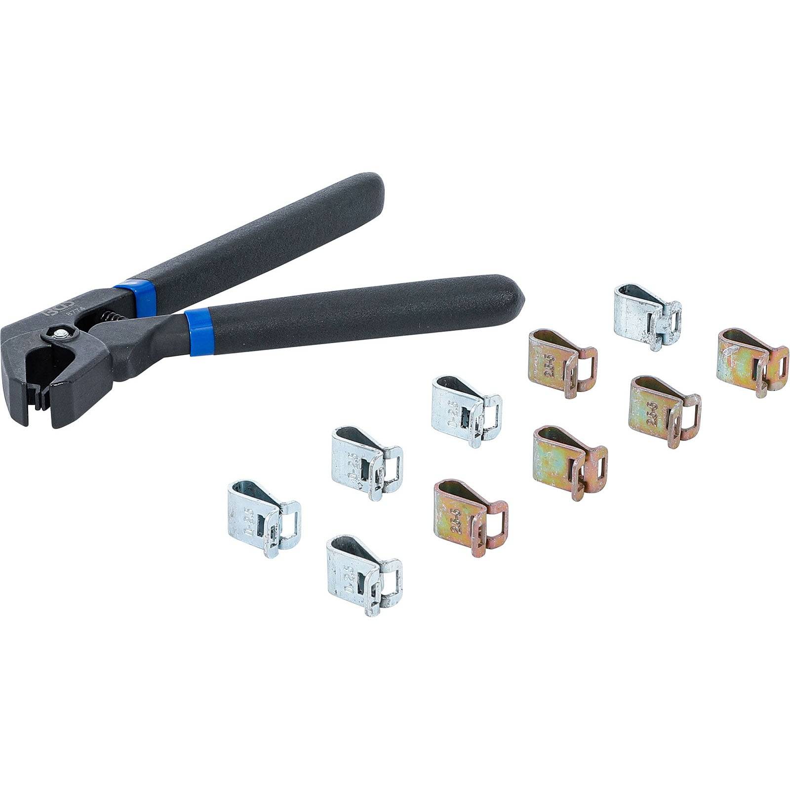 BGS Fixierklammern-Satz mit Klammernzange 11tlg. - 8774