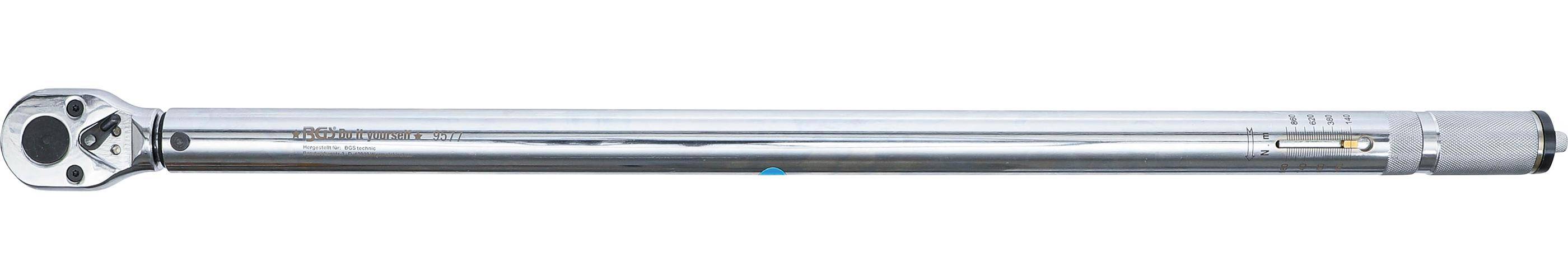 BGS Do It Yourself Drehmomentschlüssel | Abtrieb Außenvierkant 25 mm
