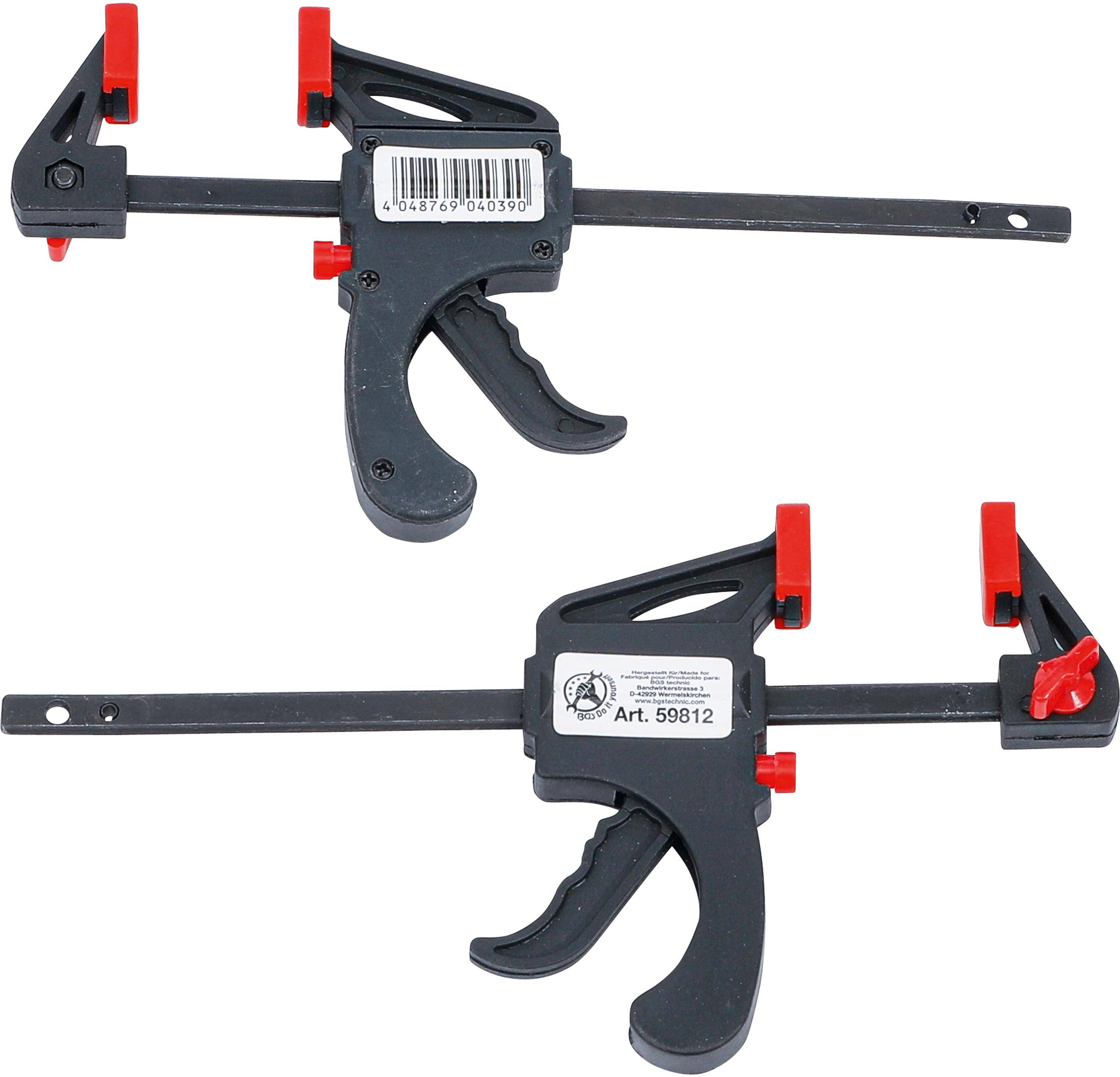 BGS Diy Spann- und Spreizzwingen-Satz | 105 mm | 2-tlg.