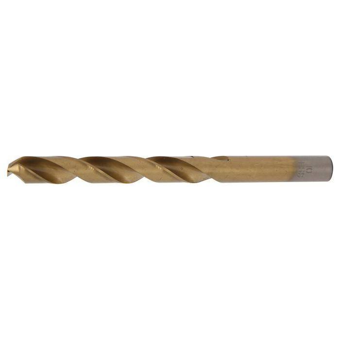 Spiralbohrer - HSS-G - Titan nitriert - Größe 10 mm (1 Stück)