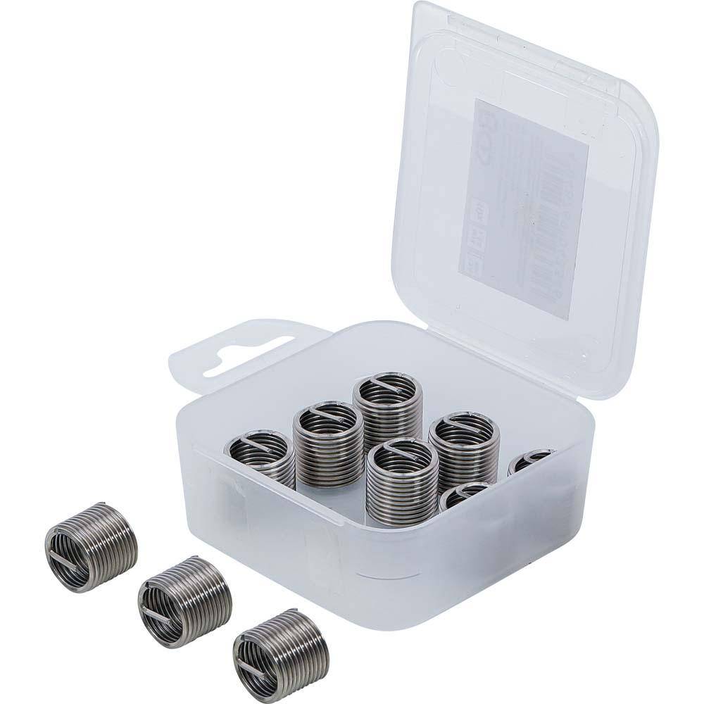 Ersatz-Gewindeeinsätze - für Gewinde/Steigung M14 x 1,5 mm - Inhalt 10 Stück