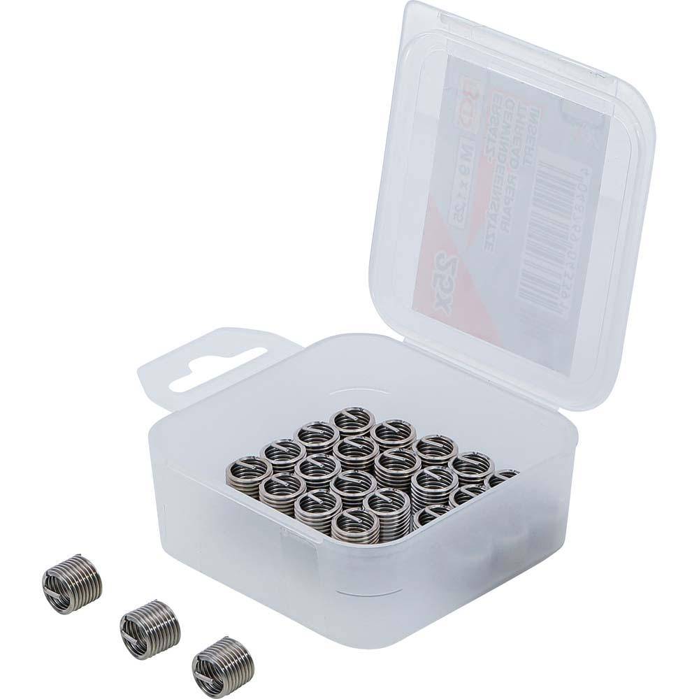 Ersatz-Gewindeeinsätze - für Gewinde/Steigung M9 x 1,25 mm - Inhalt 25 Stück