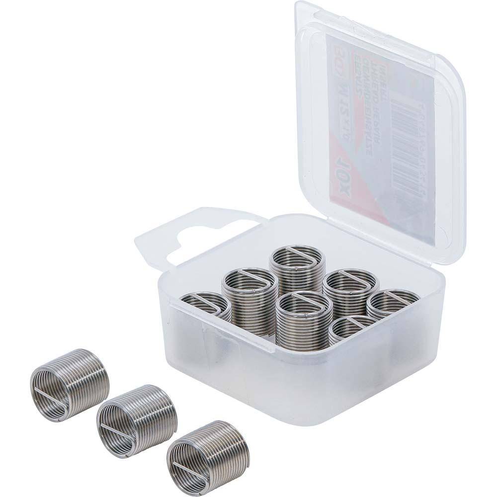 Ersatz-Gewindeeinsätze - für Gewinde/Steigung M12 x 1,0 mm - Inhalt 10 Stück