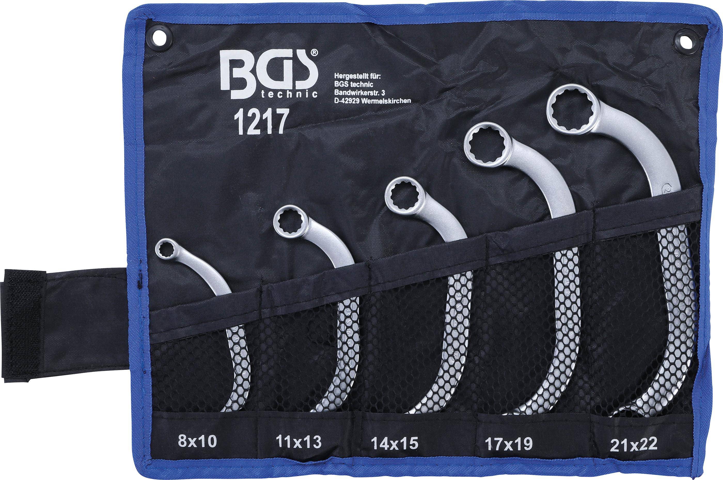 BGS technic Starter- und Blockschlssel-Satz | 8 x 10 - 21 x 22 mm |