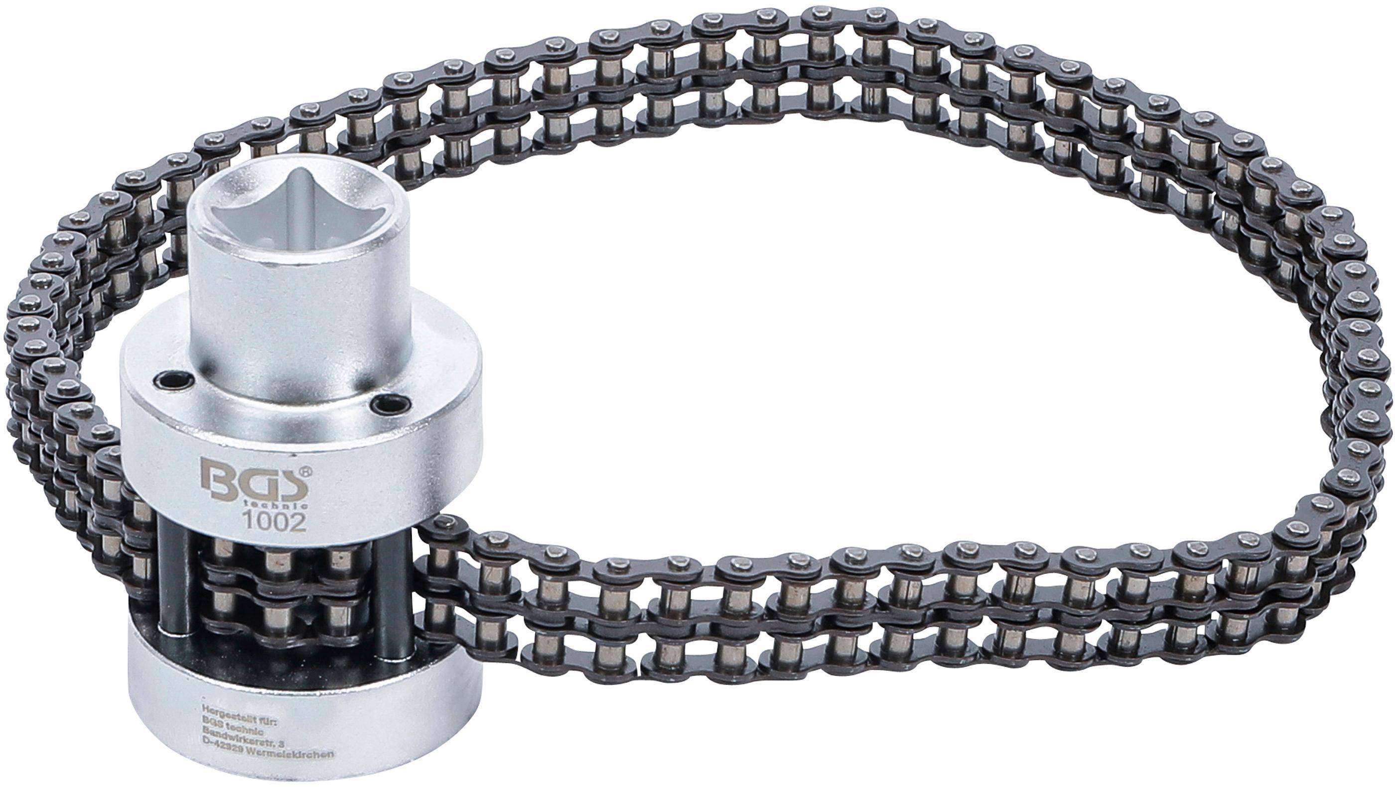 BGS Ölfilter-Kettenschlüssel | Ø 60 - 115 mm