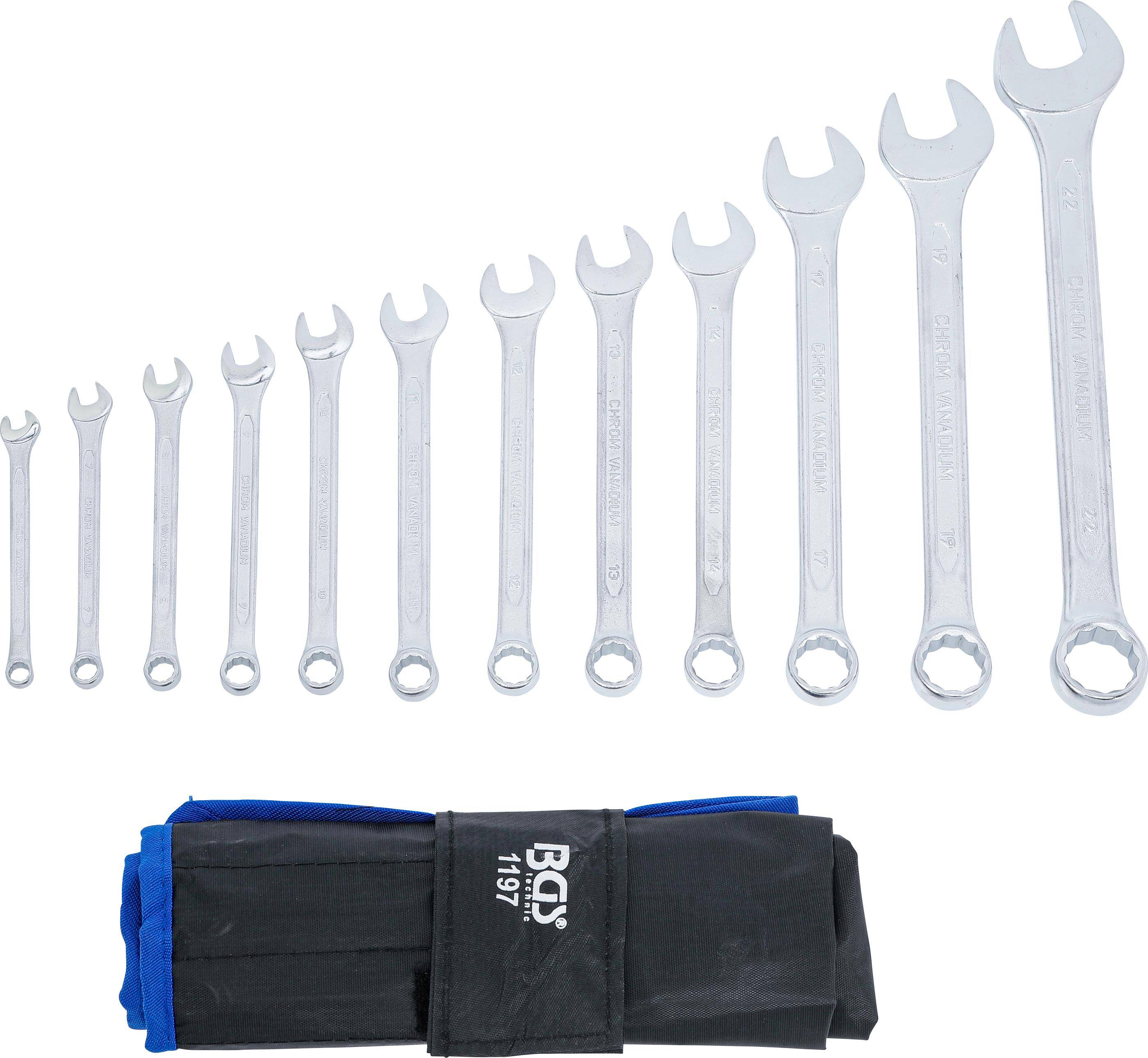 BGS Maul-Ringschlssel-Satz | SW 6 - 22 mm | 12-tlg.