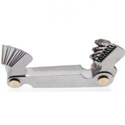 Gewindeschablonen - 54 Blatt- 0,25 - 6,00 mm - Whitworth-Gewinde 4-62 Whitworth