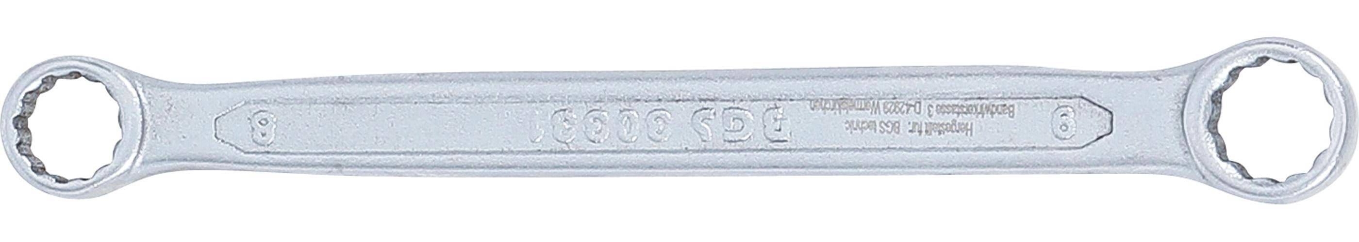 BGS technic Doppel-Ringschlssel | extra flach | SW 8 x 9 mm