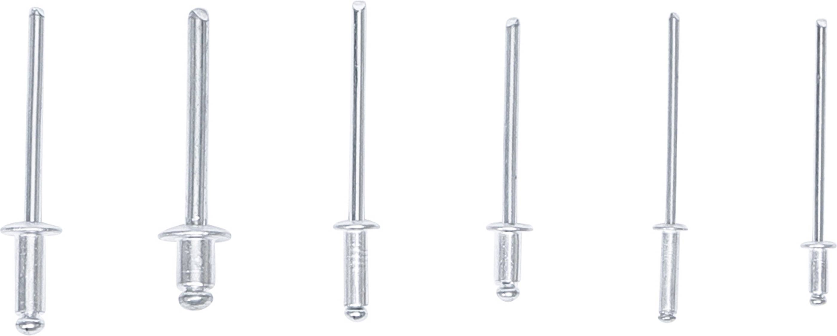 BGS technic Blindnieten-Sortiment | Ø 2,4 - 4,8 mm | 70-tlg.