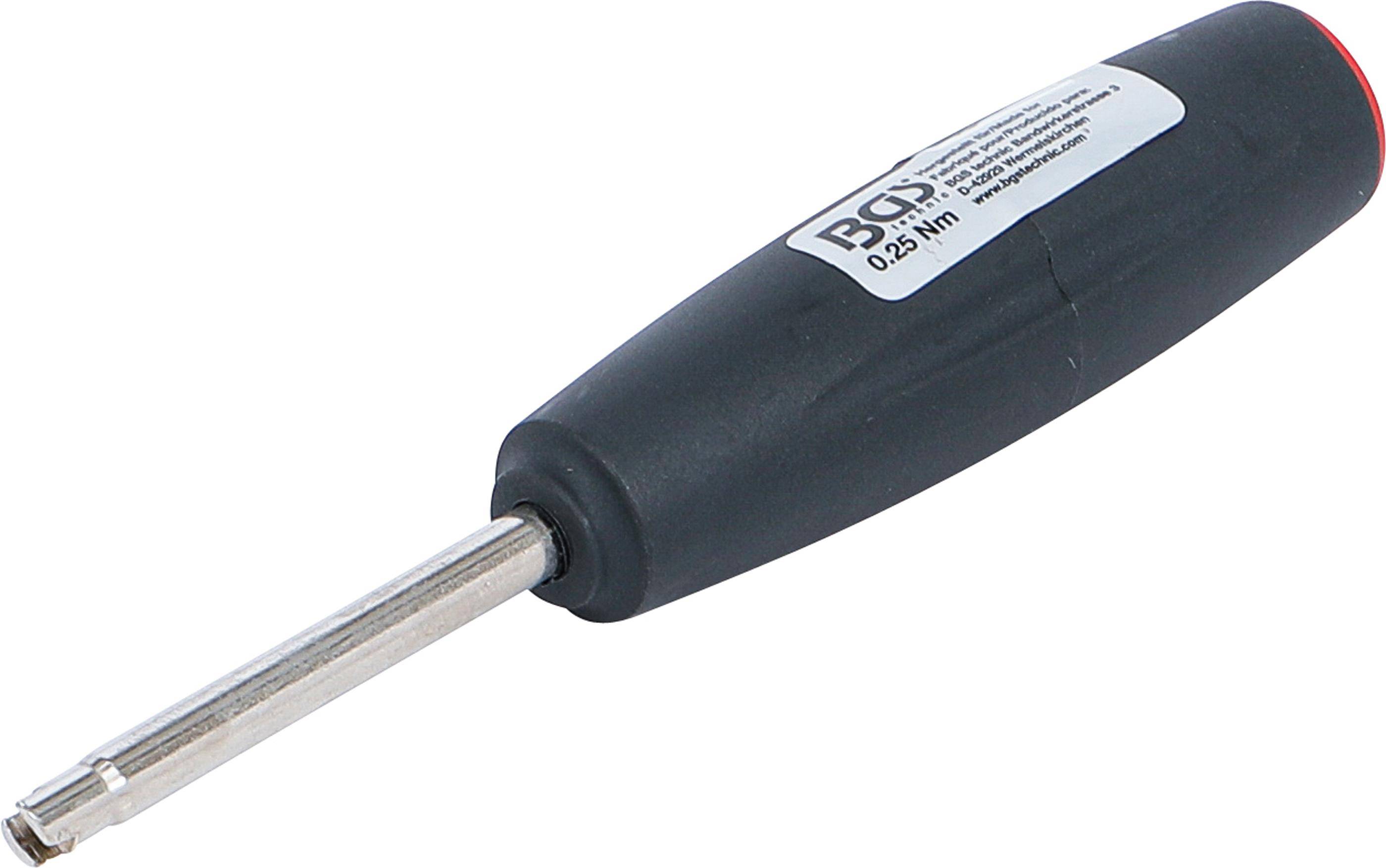BGS Drehmomentschrauber für Ventil-Einsätze | 0,25 Nm
