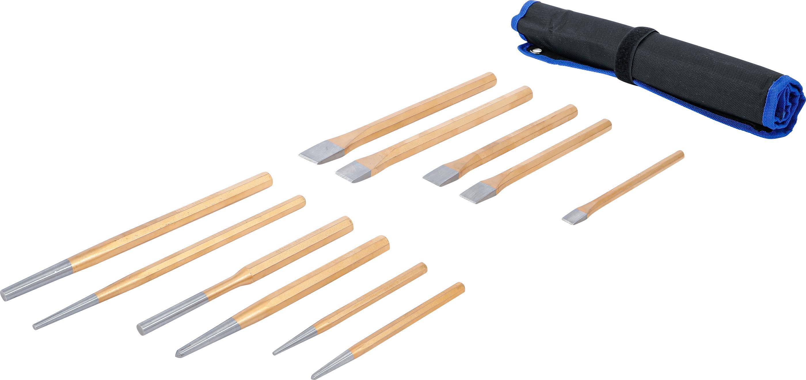 BGS technic Splintentreiber-/ Meissel-/ Krner-Satz | 12-tlg.