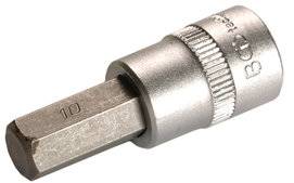 Bit-Einsatz Antrieb Innenvierkant 10 mm (3/8) Innensechskant 10 mm
