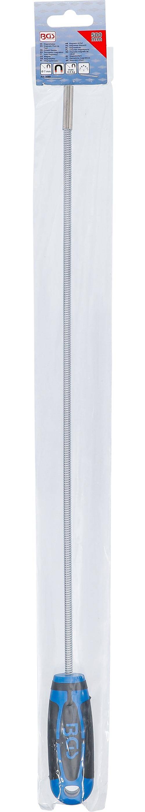 BGS technic Magnetheber | flexibel | 500 mm | Zugkraft 0,5 kg
