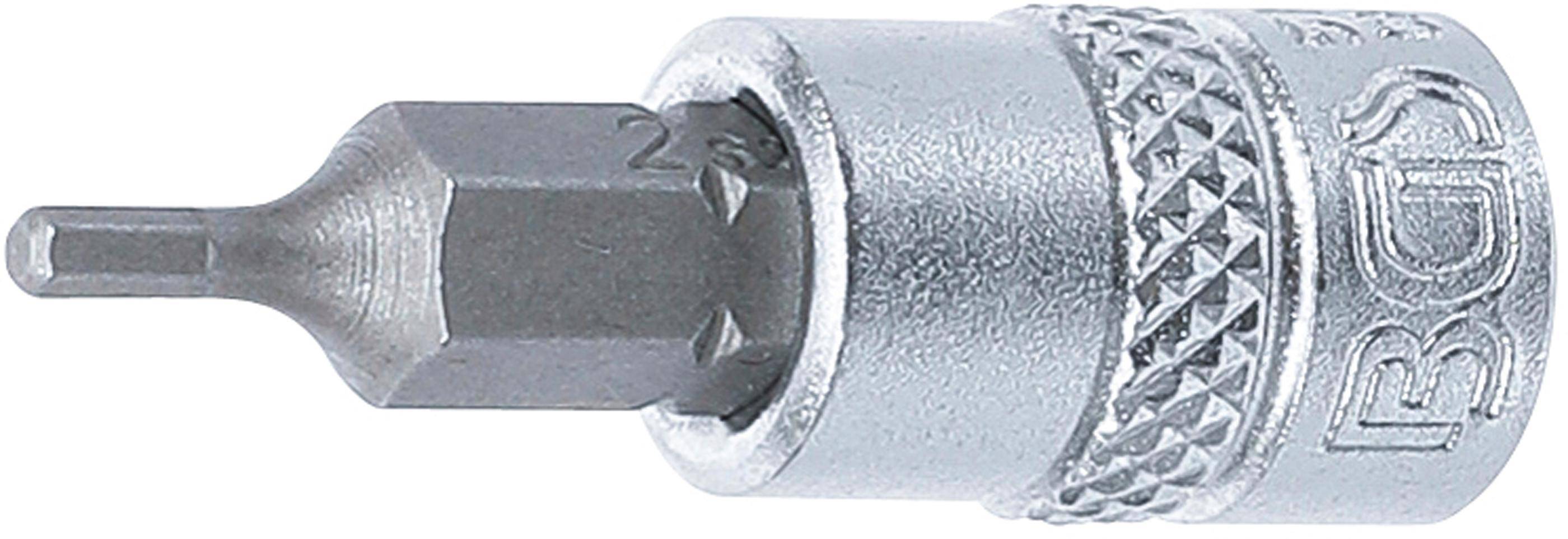BGS Bit-Einsatz | Antrieb Innenvierkant 6,3 mm (1/4") |