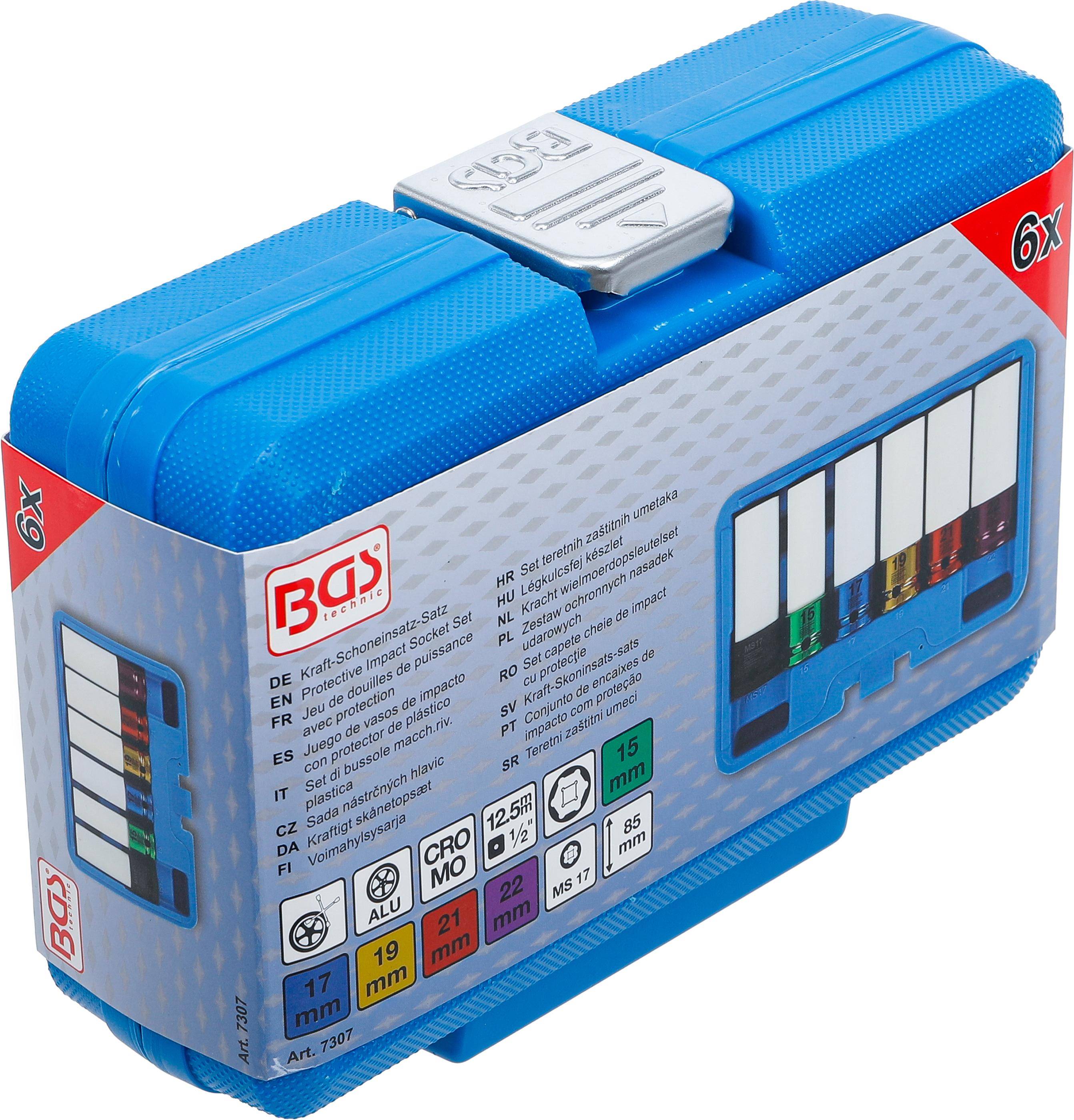 BGS Kraft-Schoneinsatz-Satz | Antrieb Innenvierkant 12,5 mm (1/2") |