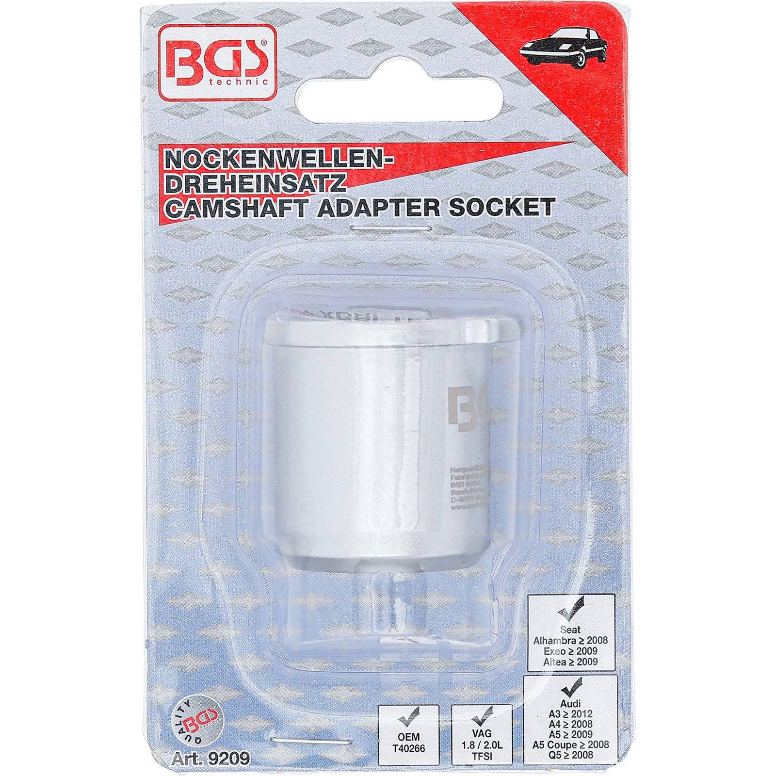 BGS Nockenwellen-Dreheinsatz für VAG 1.8 / 2.0 TFSI - 9209