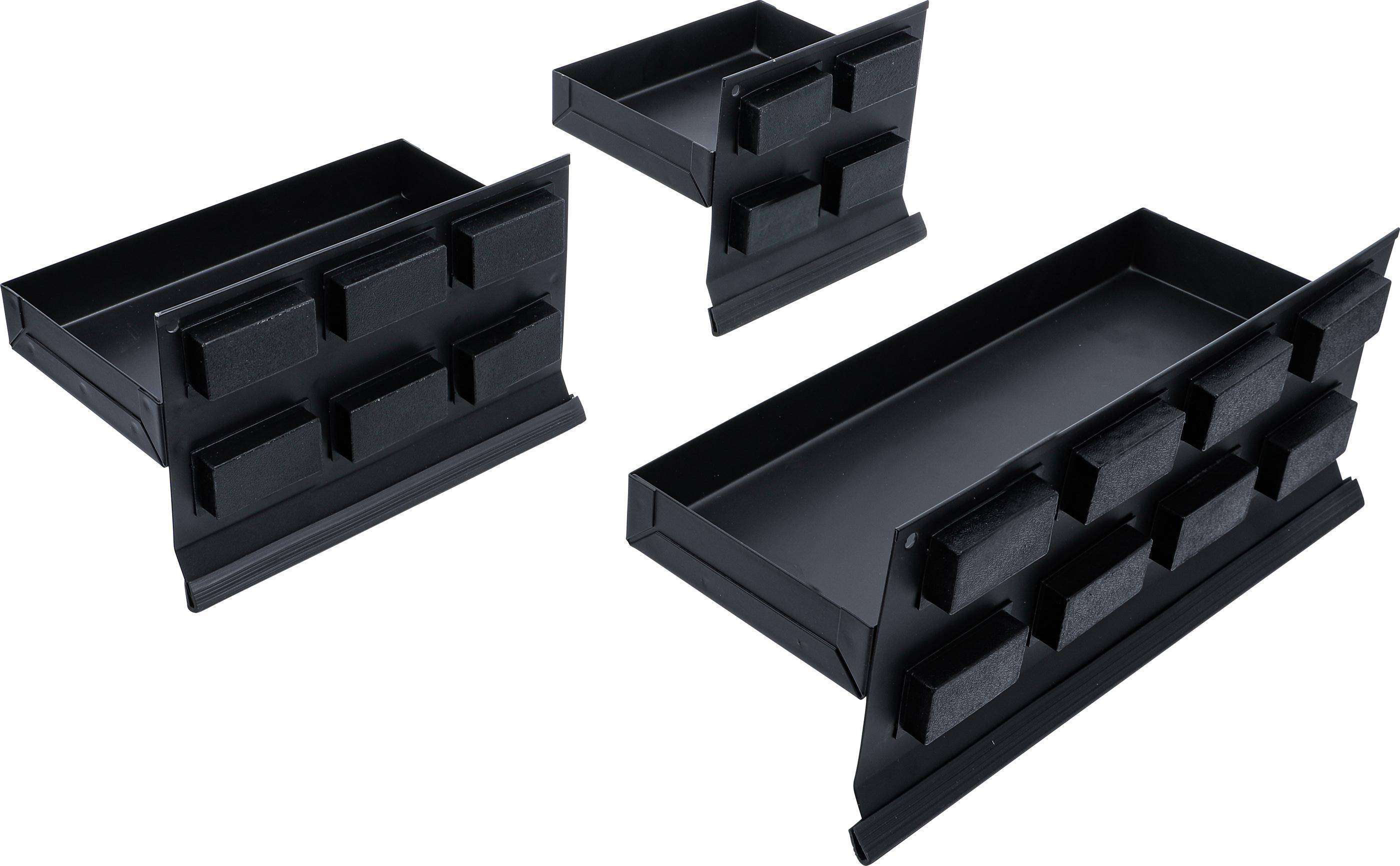 BGS technic Magnet-Ablagen-Satz | 150 / 210 / 310 mm | 3-tlg.
