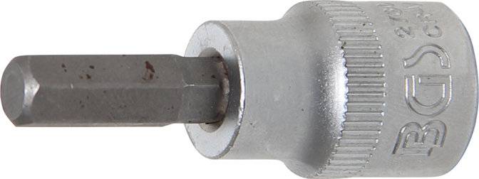 Bit-Einsatz Antrieb Innenvierkant 10 mm (3/8) Innensechskant 9/32