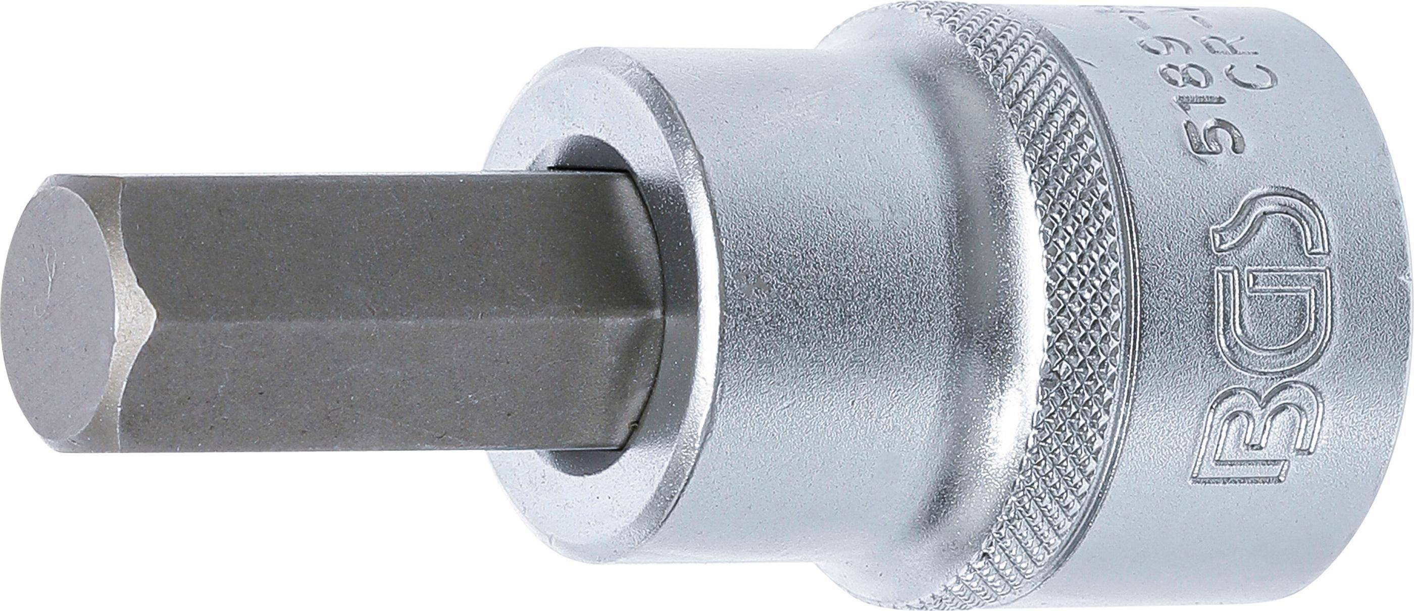 BGS Bit-Einsatz | Antrieb Innenvierkant 20 mm (3/4") | Innensechskant
