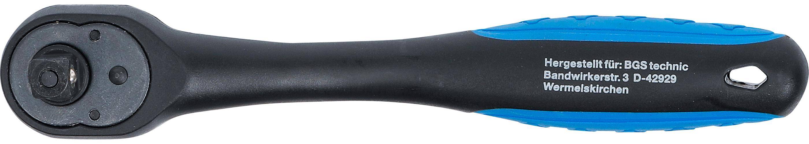 BGS Umschaltknarre, kunststoff-ummantelt | Abtrieb Auenvierkant 10 mm