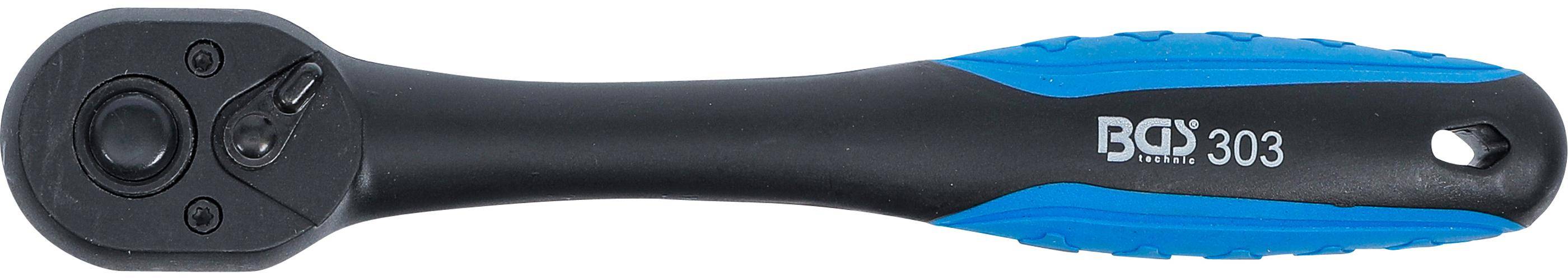 BGS Umschaltknarre, kunststoff-ummantelt | Abtrieb Auenvierkant 10 mm