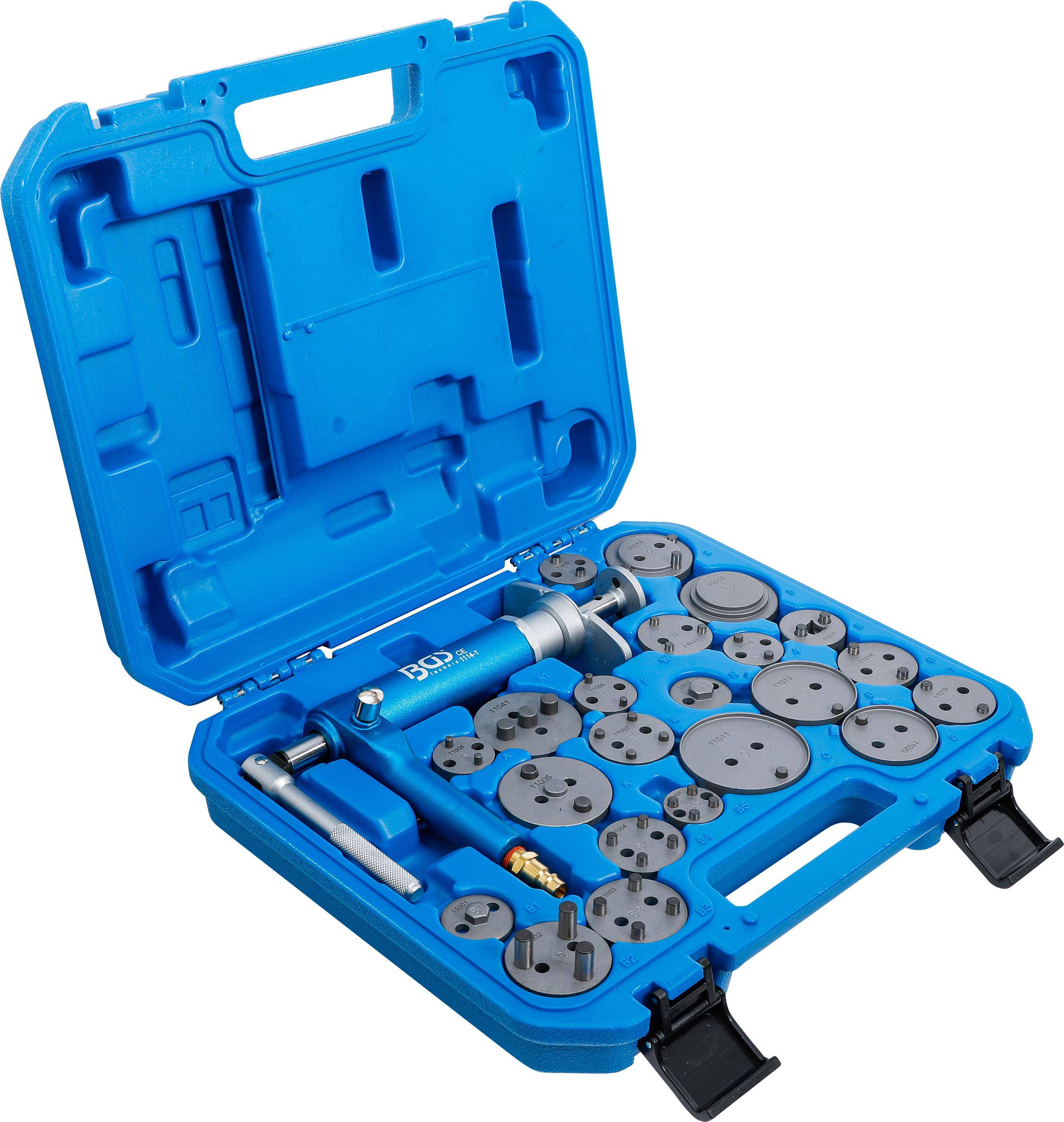 BGS technic Bremskolben-Rückstell-Satz | pneumatisch | 22-tlg.