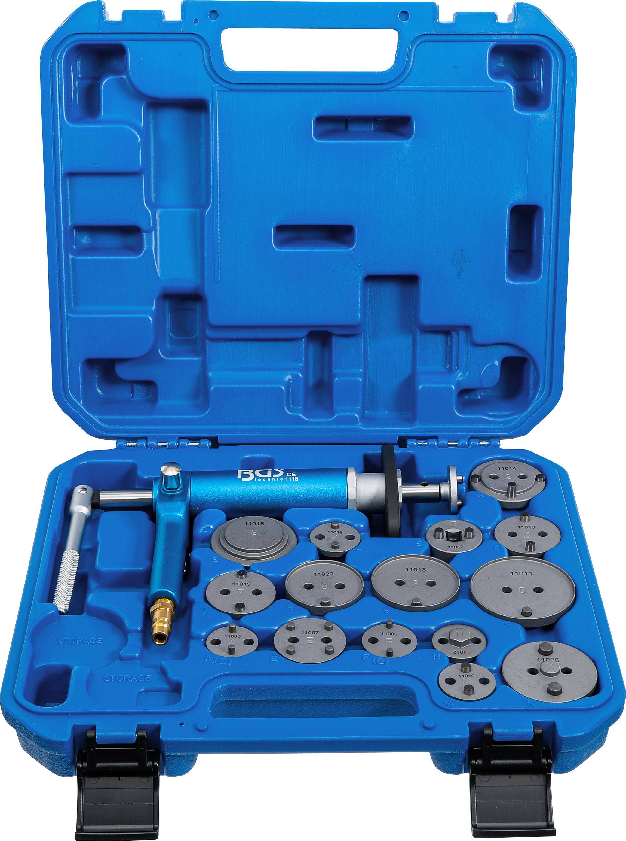 BGS technic Bremskolben-Rückstell-Satz | pneumatisch | 16-tlg.