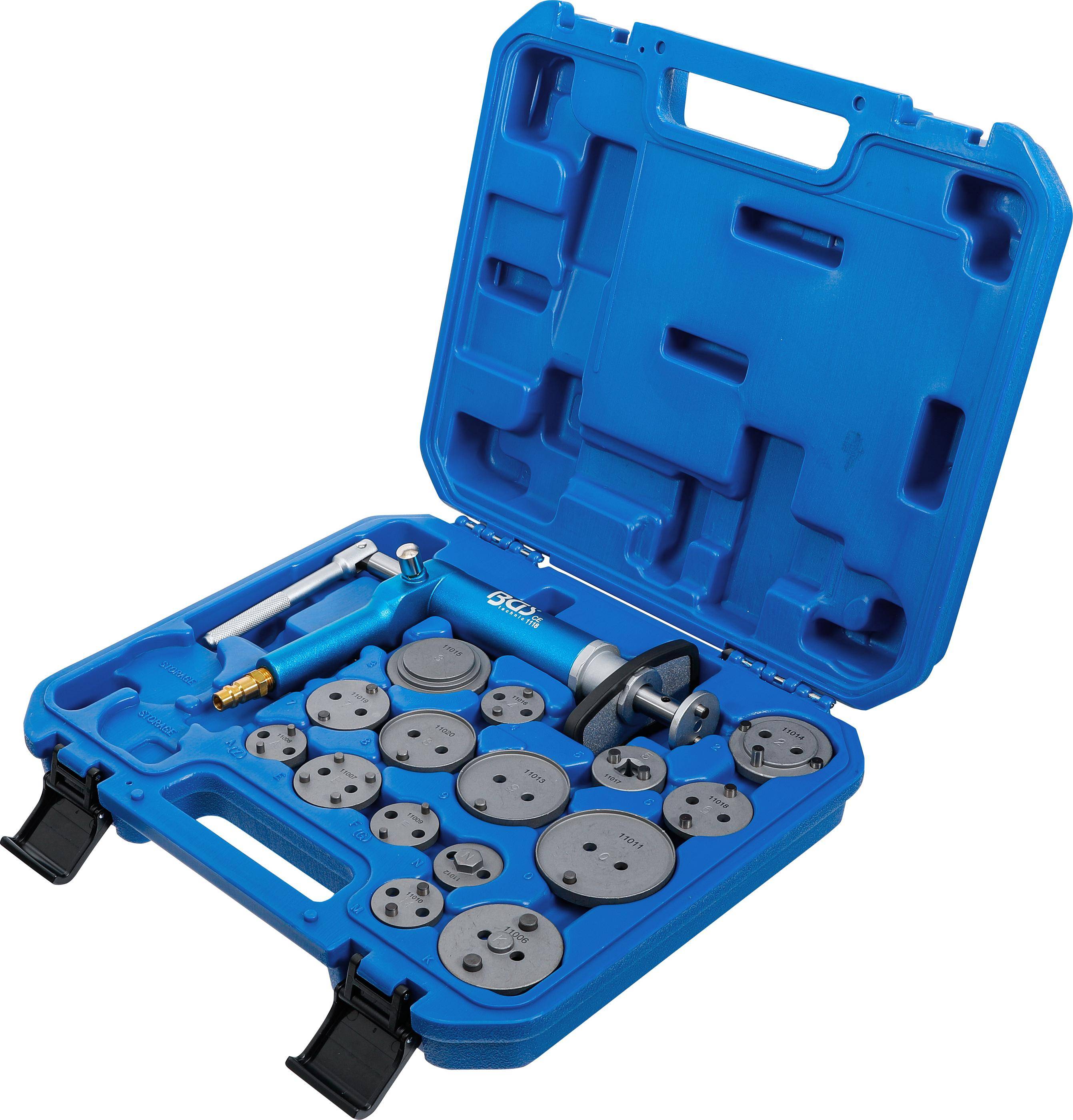 BGS technic Bremskolben-Rückstell-Satz | pneumatisch | 16-tlg.