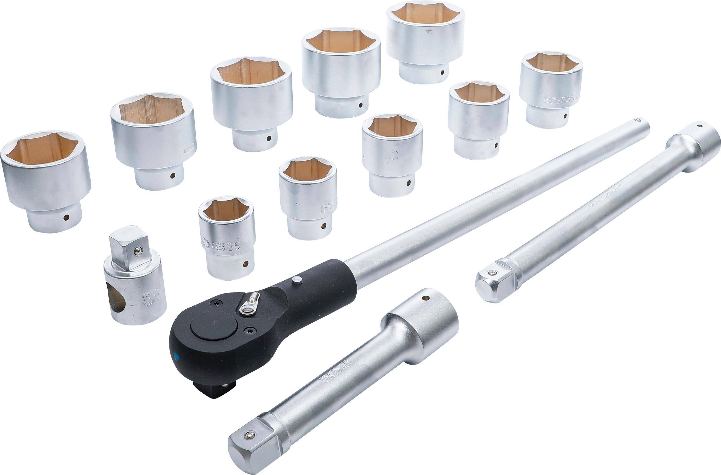 BGS technic Steckschlssel-Satz | Antrieb 25 mm (1") | 15-tlg.