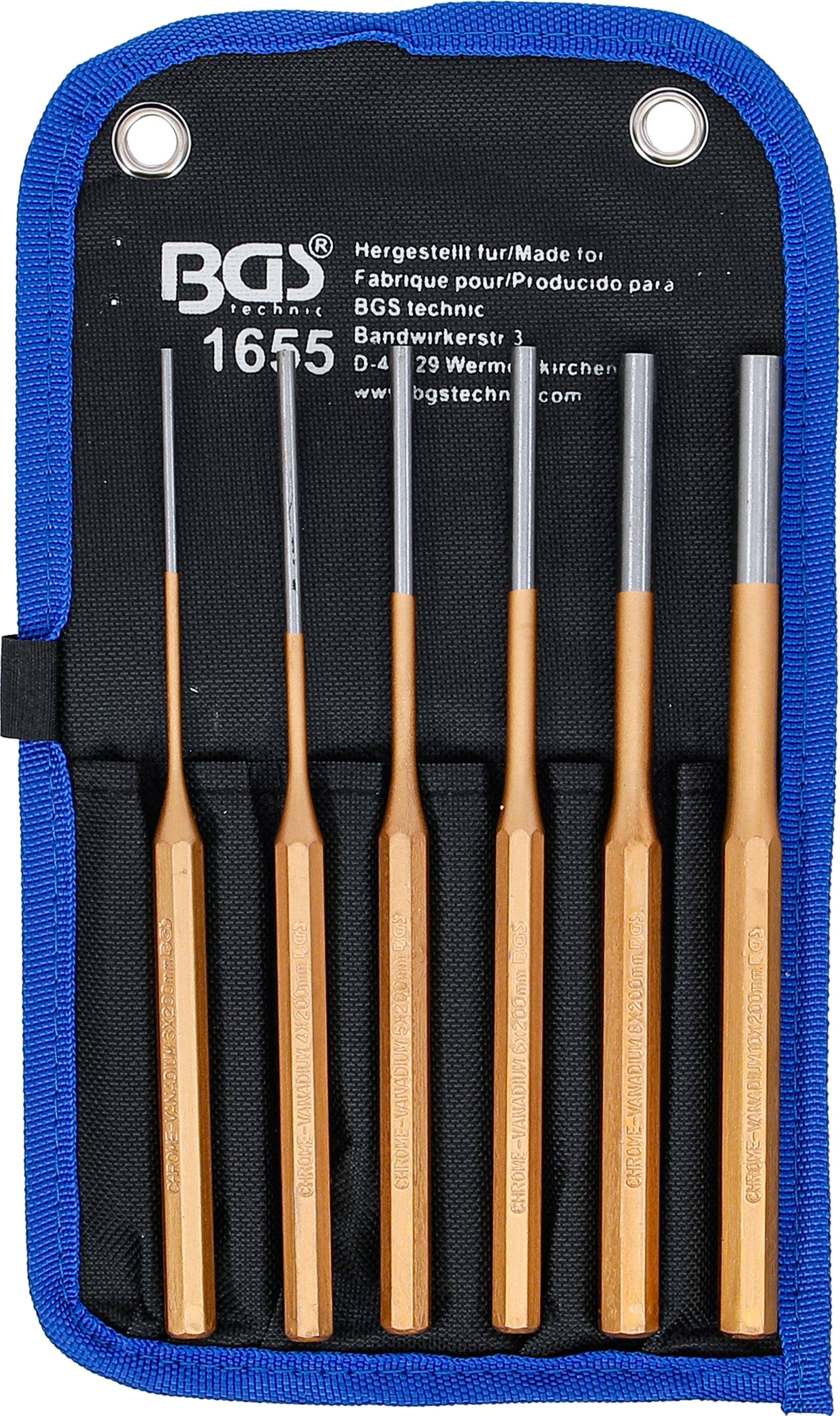 BGS Splintentreiber-Satz | 200 mm | 3 - 10 mm | 6-tlg.