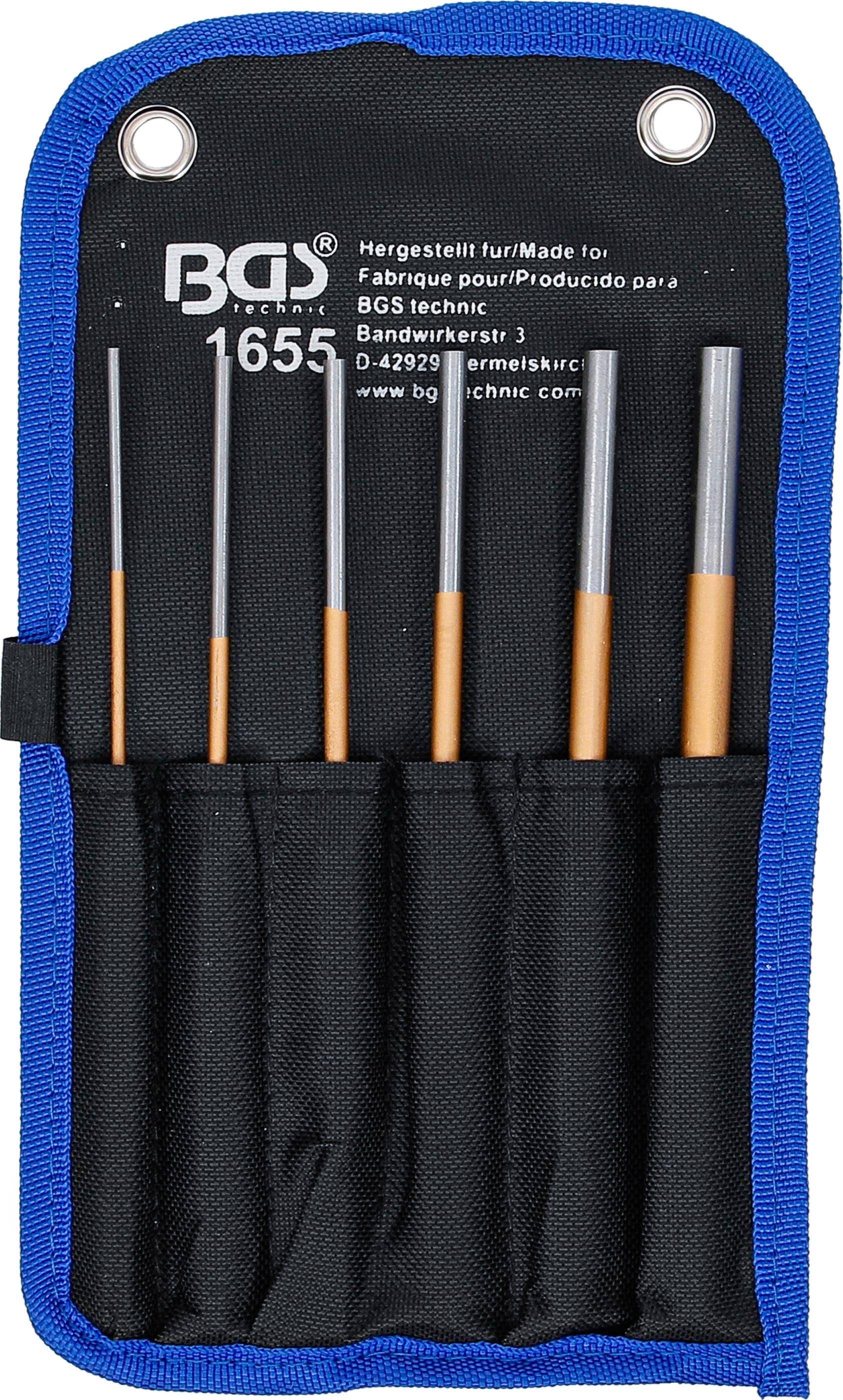 BGS Splintentreiber-Satz | 200 mm | 3 - 10 mm | 6-tlg.